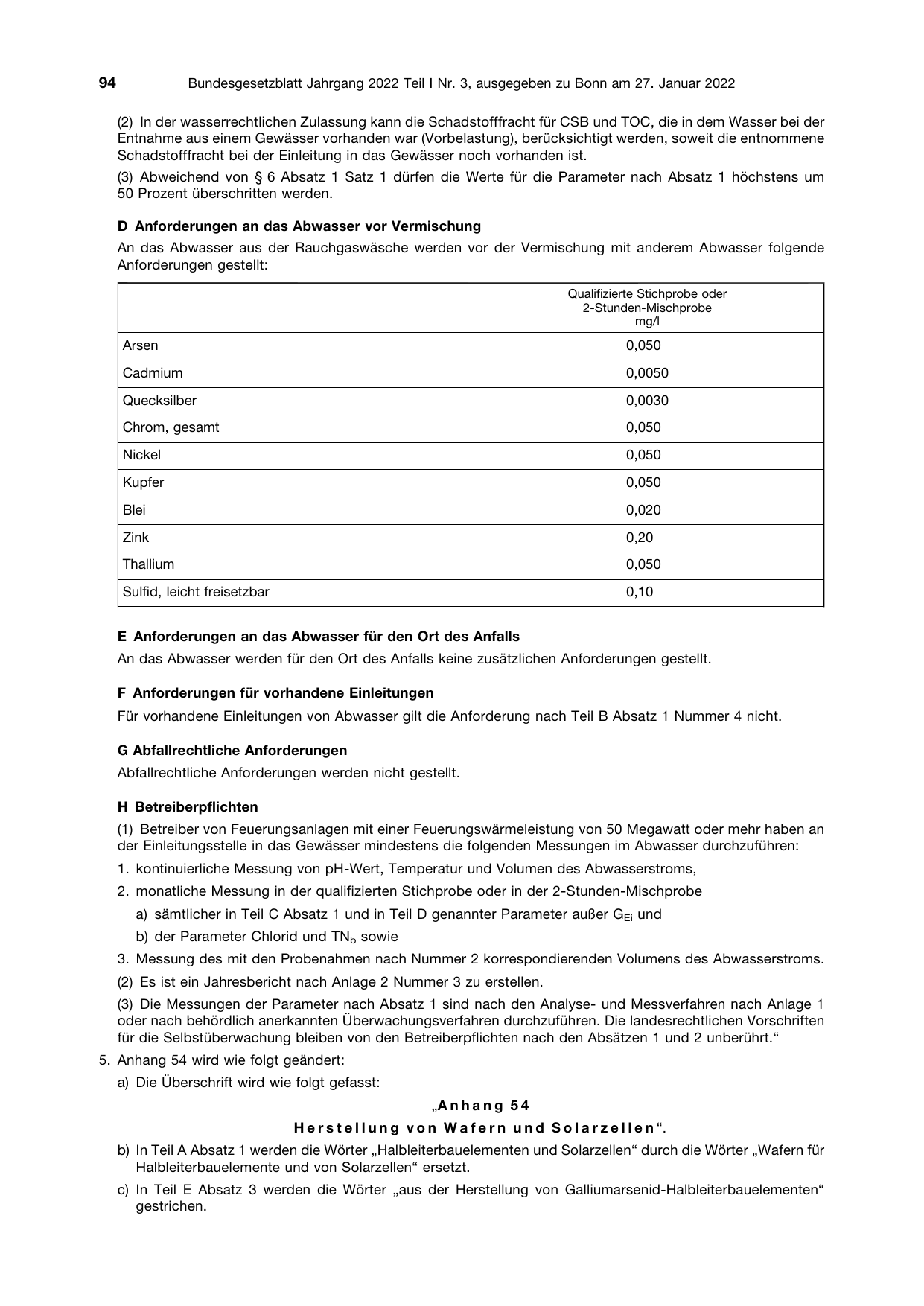 BGBl. 2022, Seite 94 — Originalseite als Abbildung