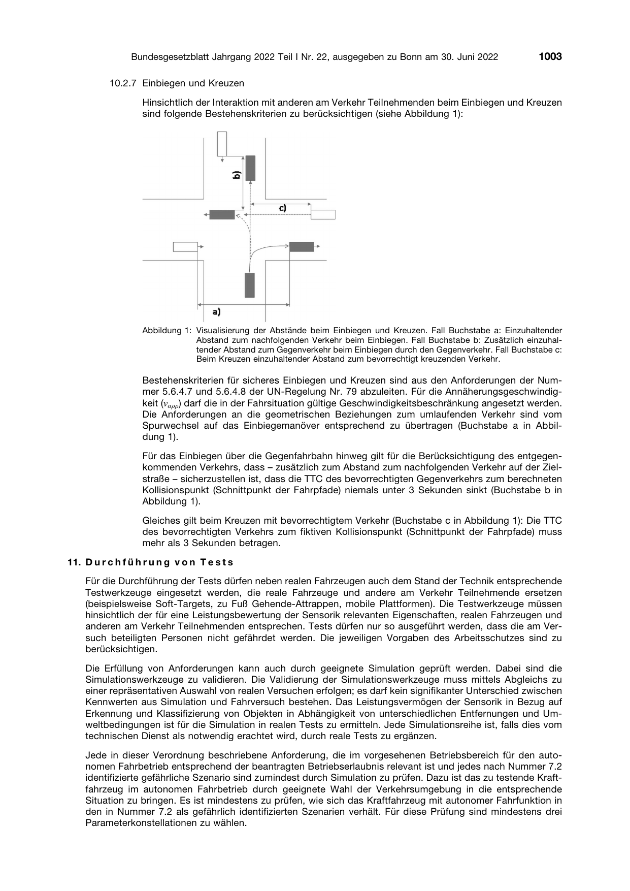 BGBl. 2022, Seite 1003 — Originalseite als Abbildung