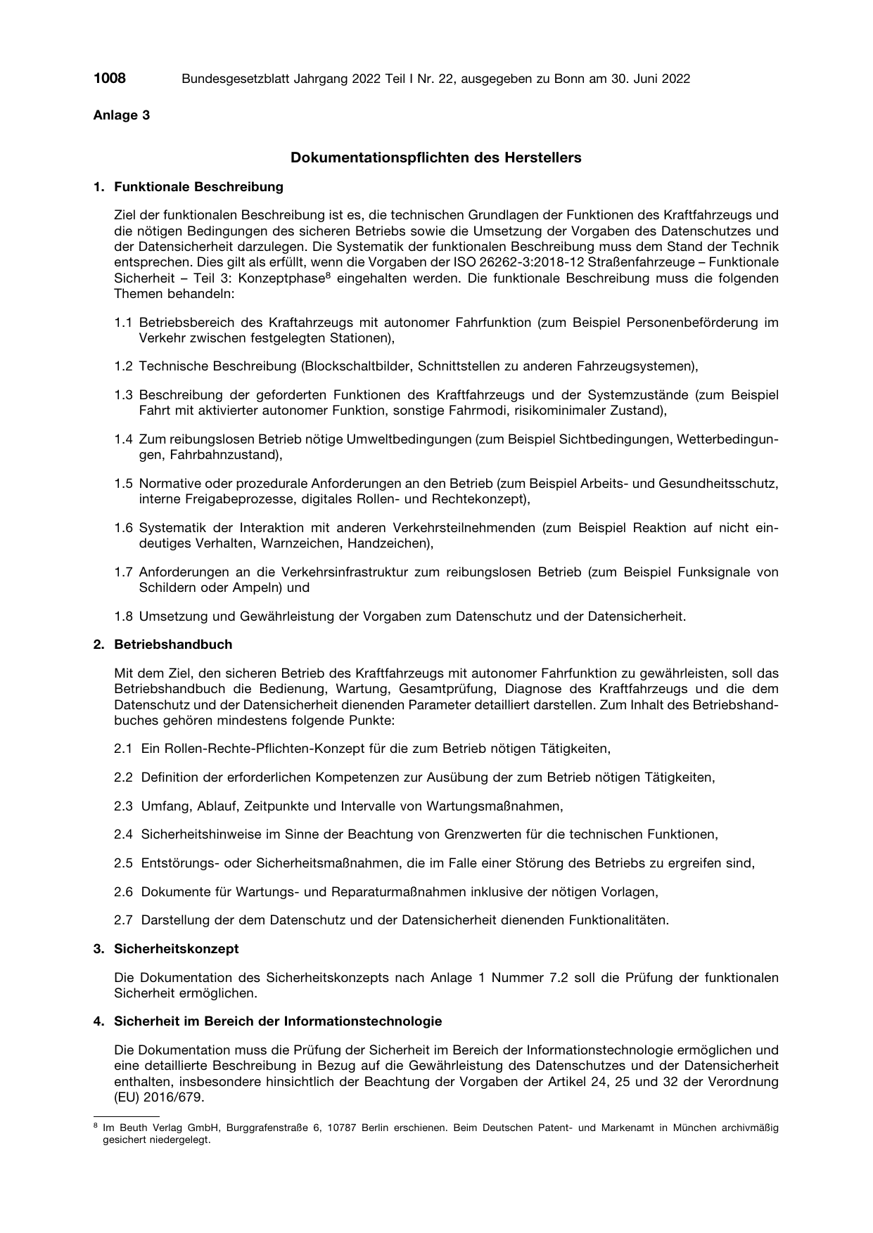 BGBl. 2022, Seite 1008 — Originalseite als Abbildung