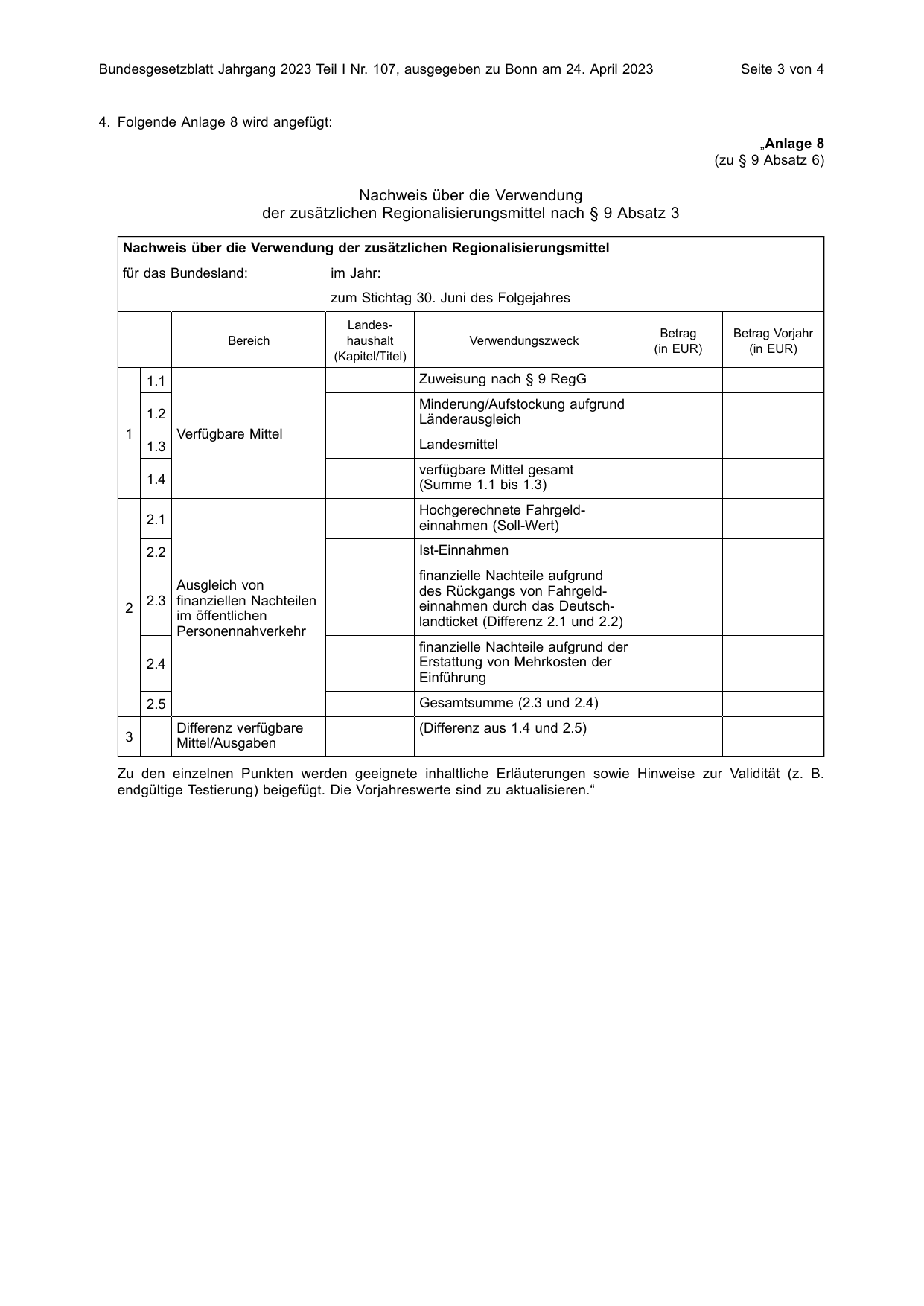 BGBl. 2023, Seite 3 — Originalseite als Abbildung