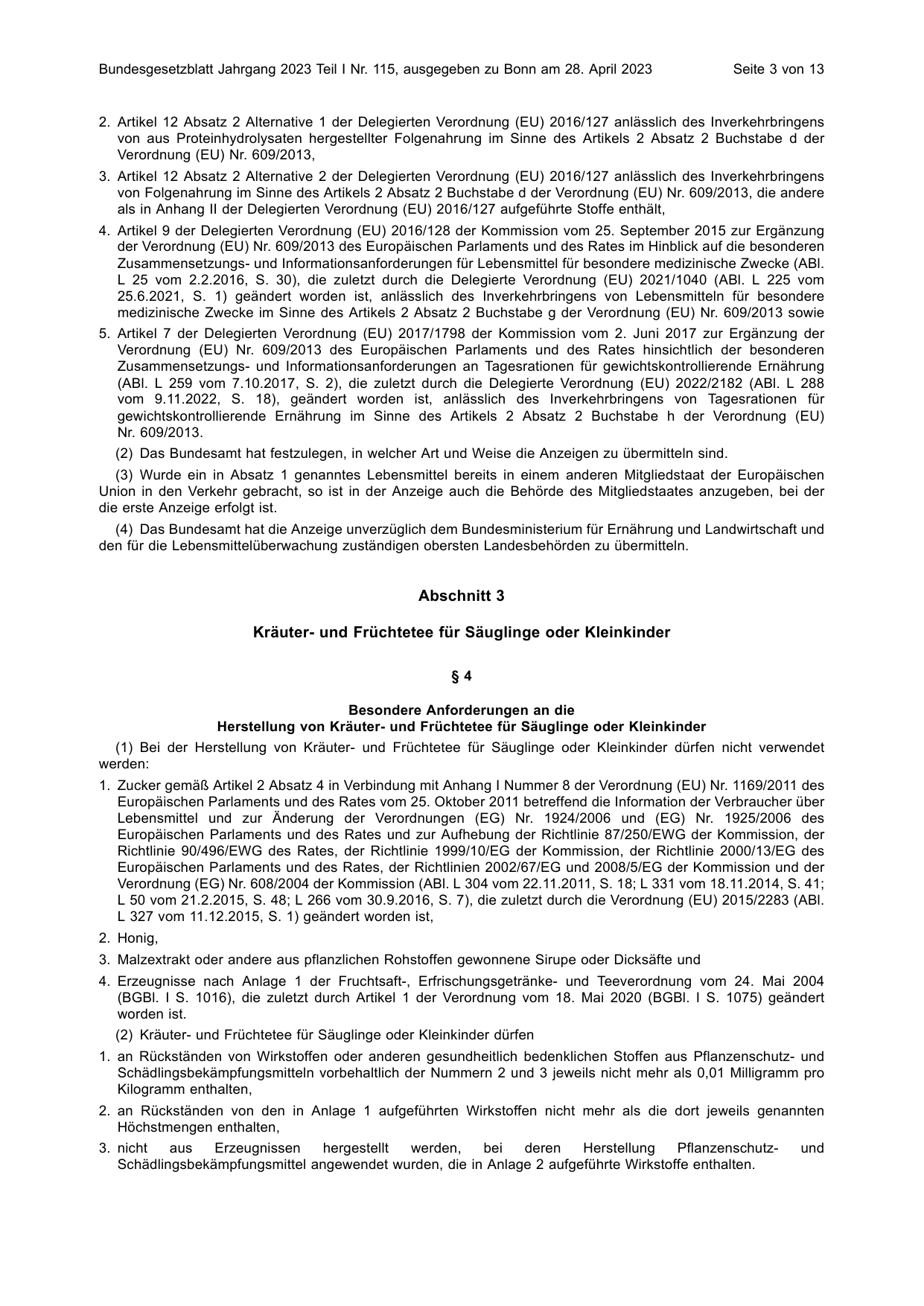 BGBl. 2023, Seite 3 — Originalseite als Abbildung