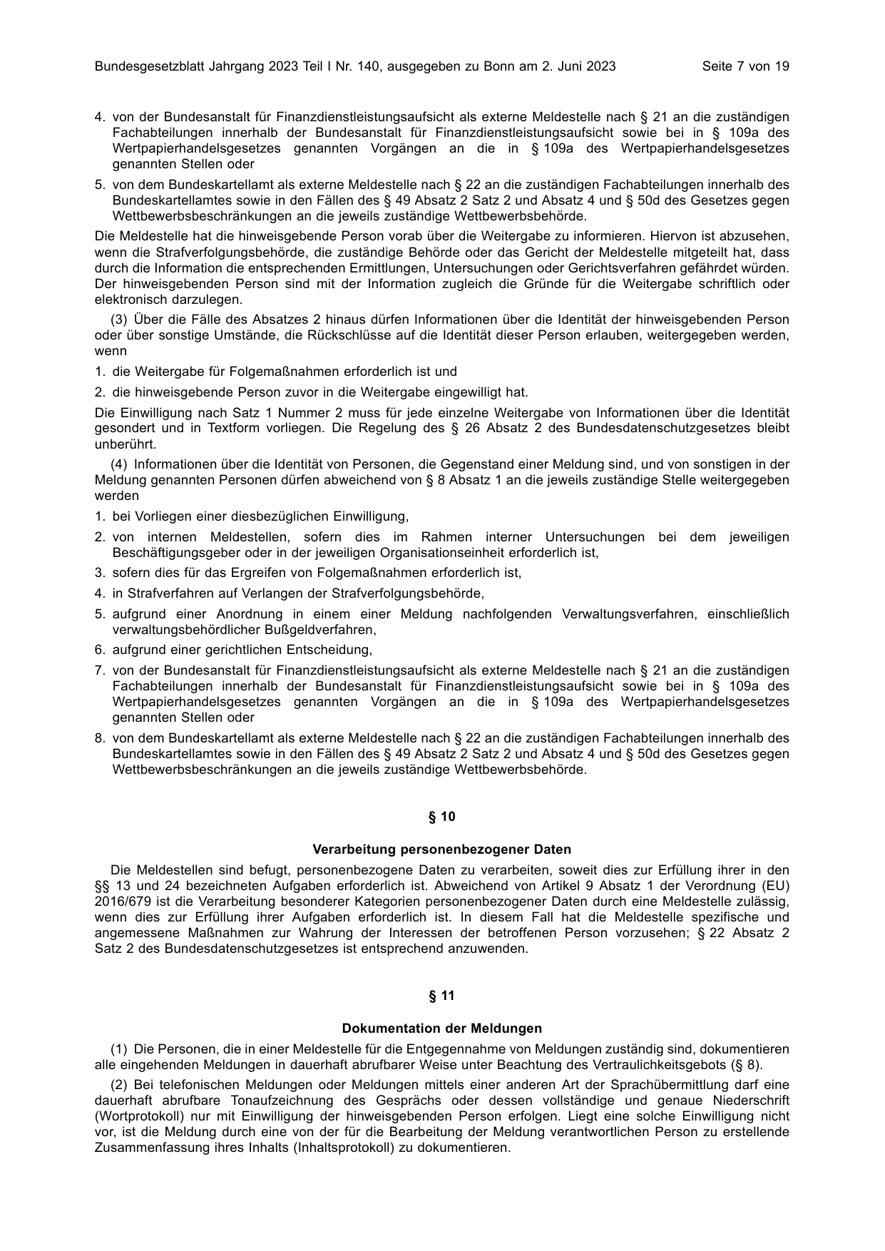 BGBl. 2023, Seite 7 — Originalseite als Abbildung