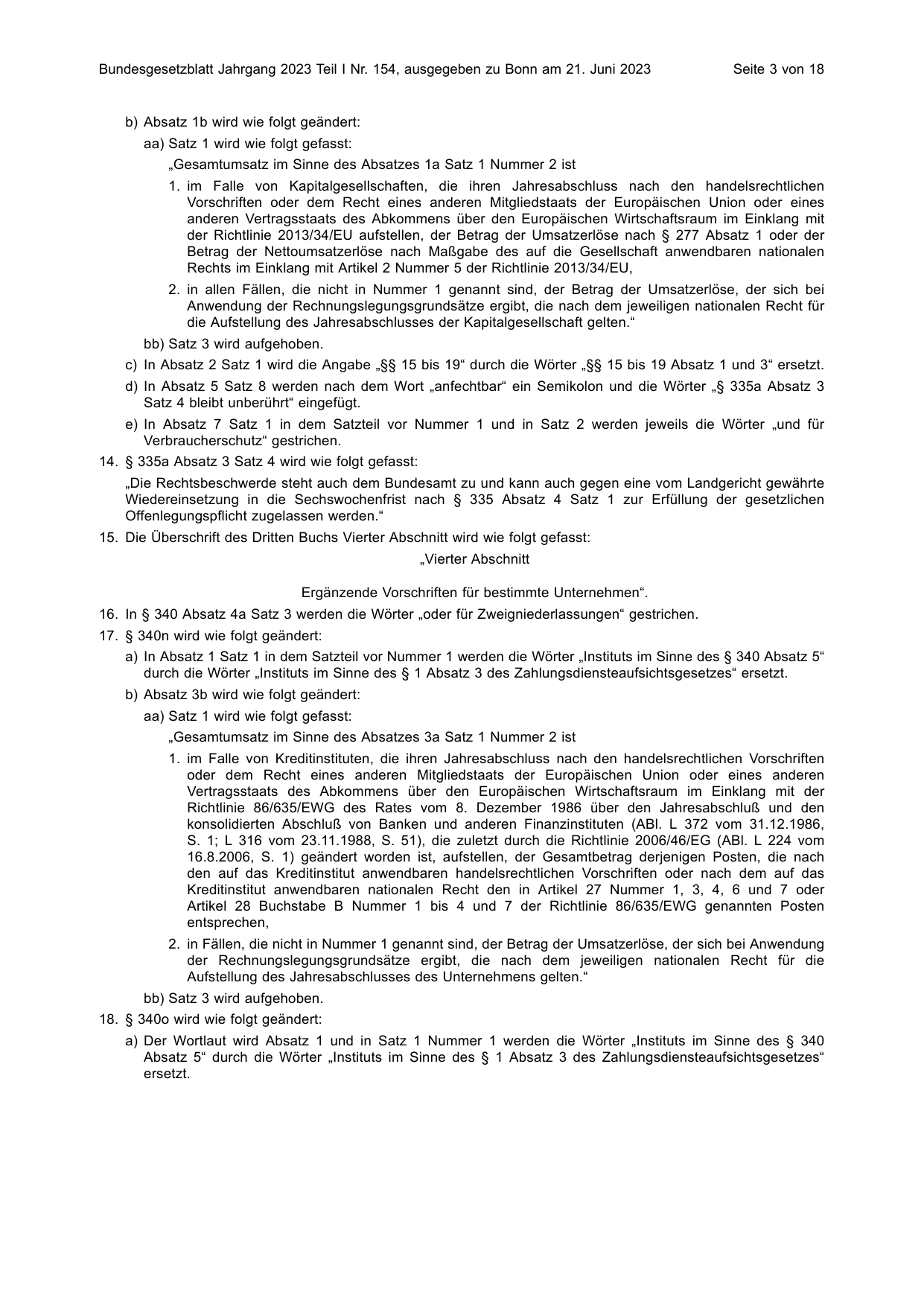 BGBl. 2023, Seite 3 — Originalseite als Abbildung