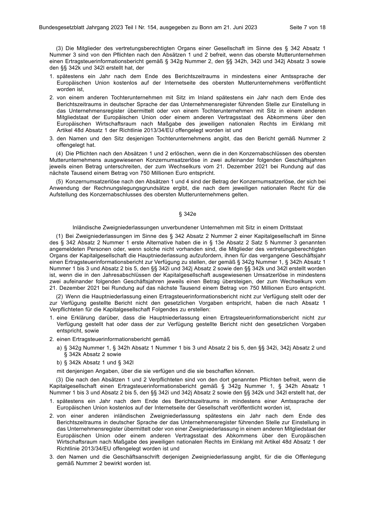 BGBl. 2023, Seite 7 — Originalseite als Abbildung