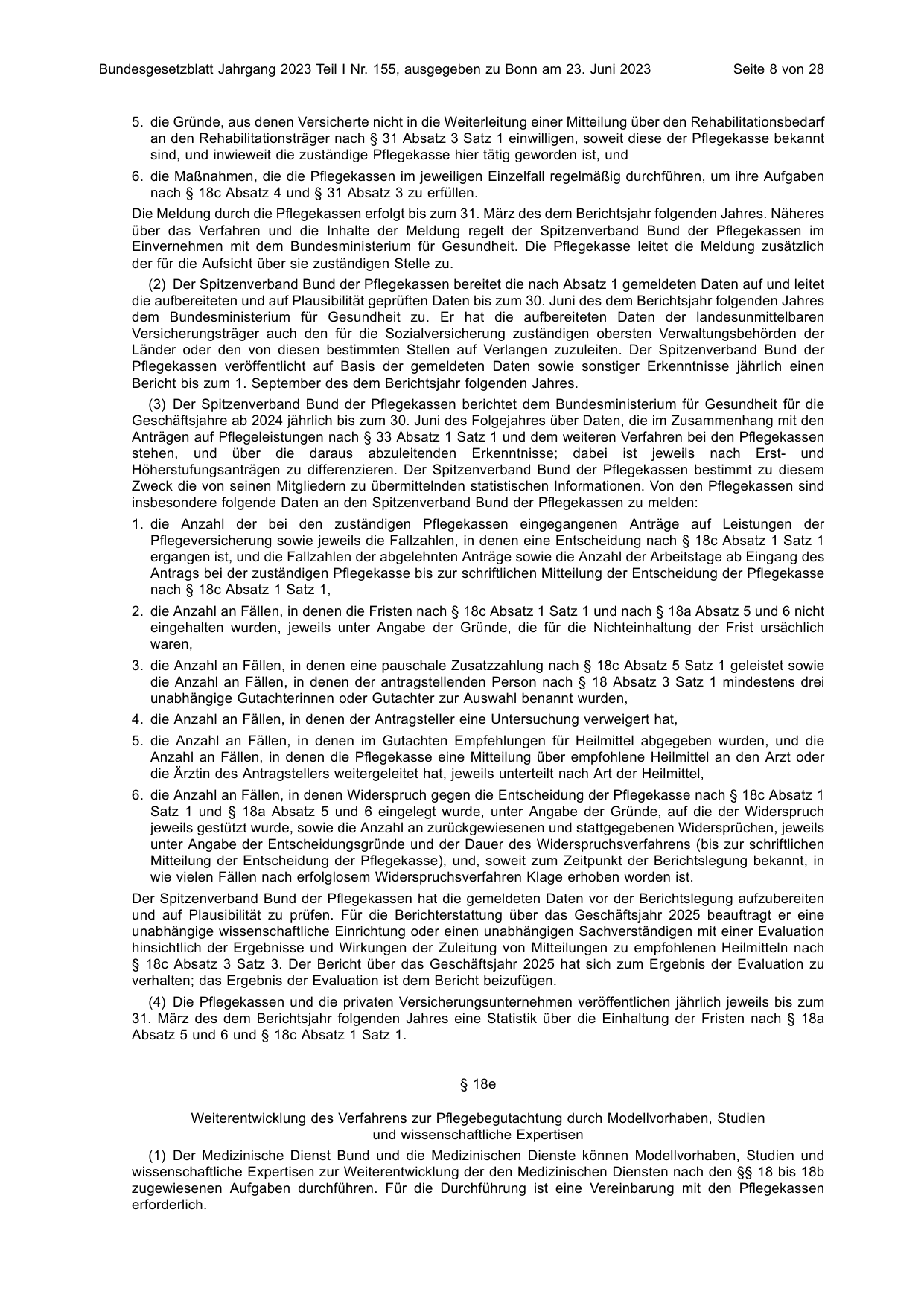 BGBl. 2023, Seite 8 — Originalseite als Abbildung