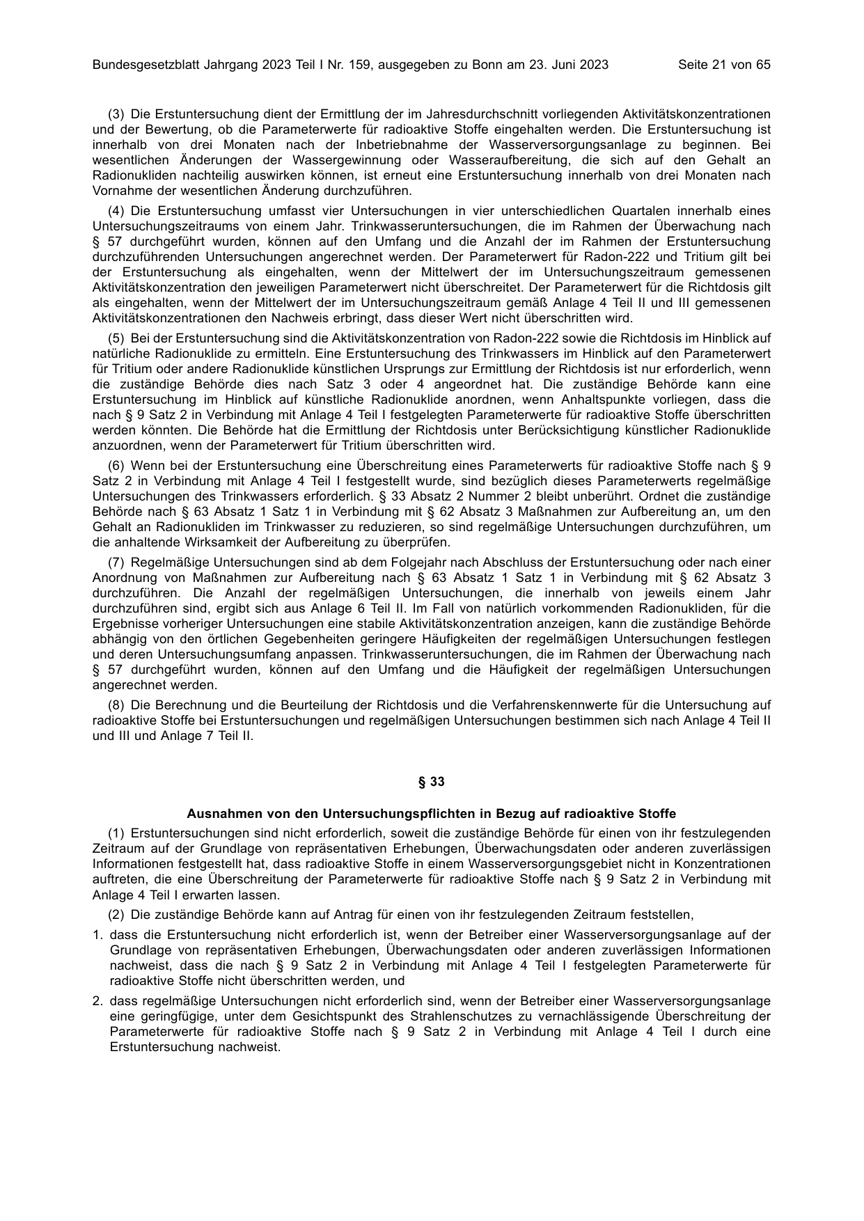 BGBl. 2023, Seite 21 — Originalseite als Abbildung