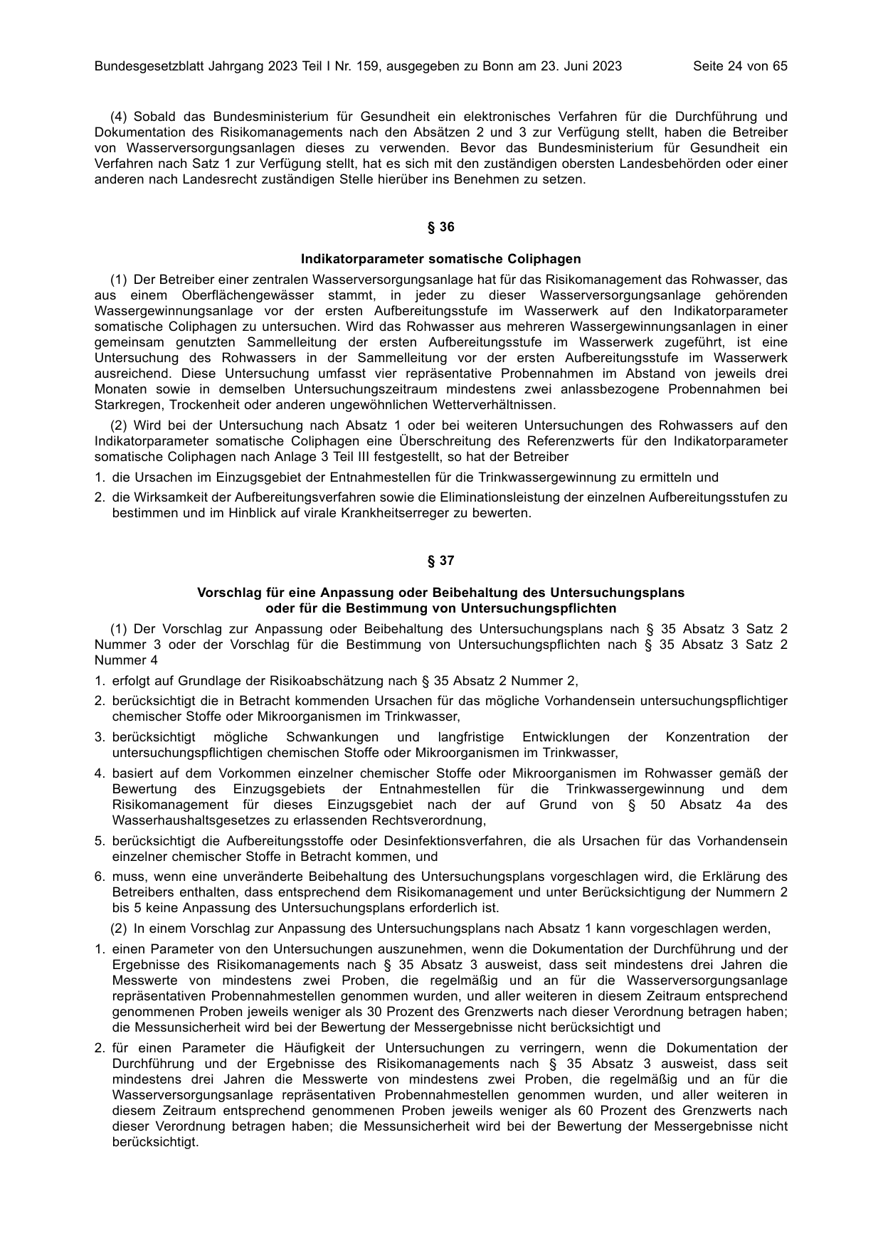 BGBl. 2023, Seite 24 — Originalseite als Abbildung