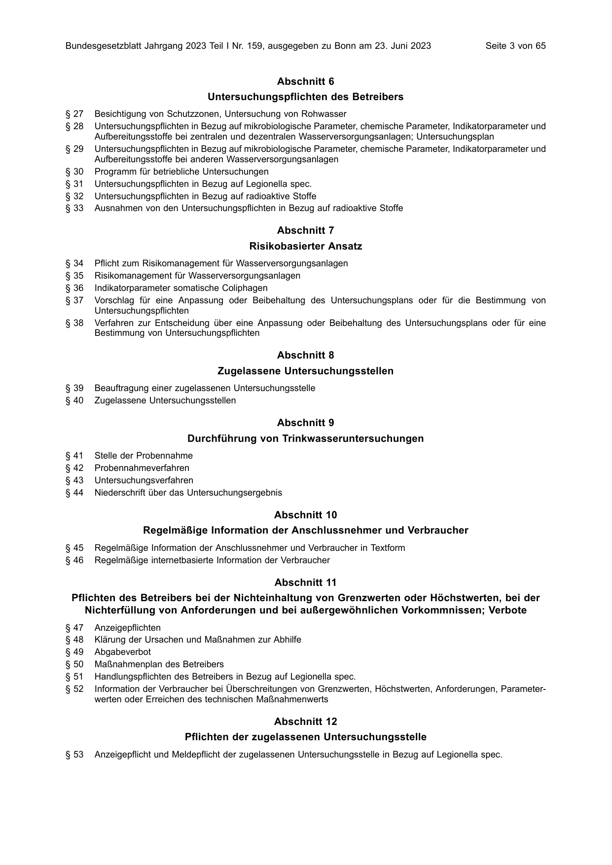 BGBl. 2023, Seite 3 — Originalseite als Abbildung