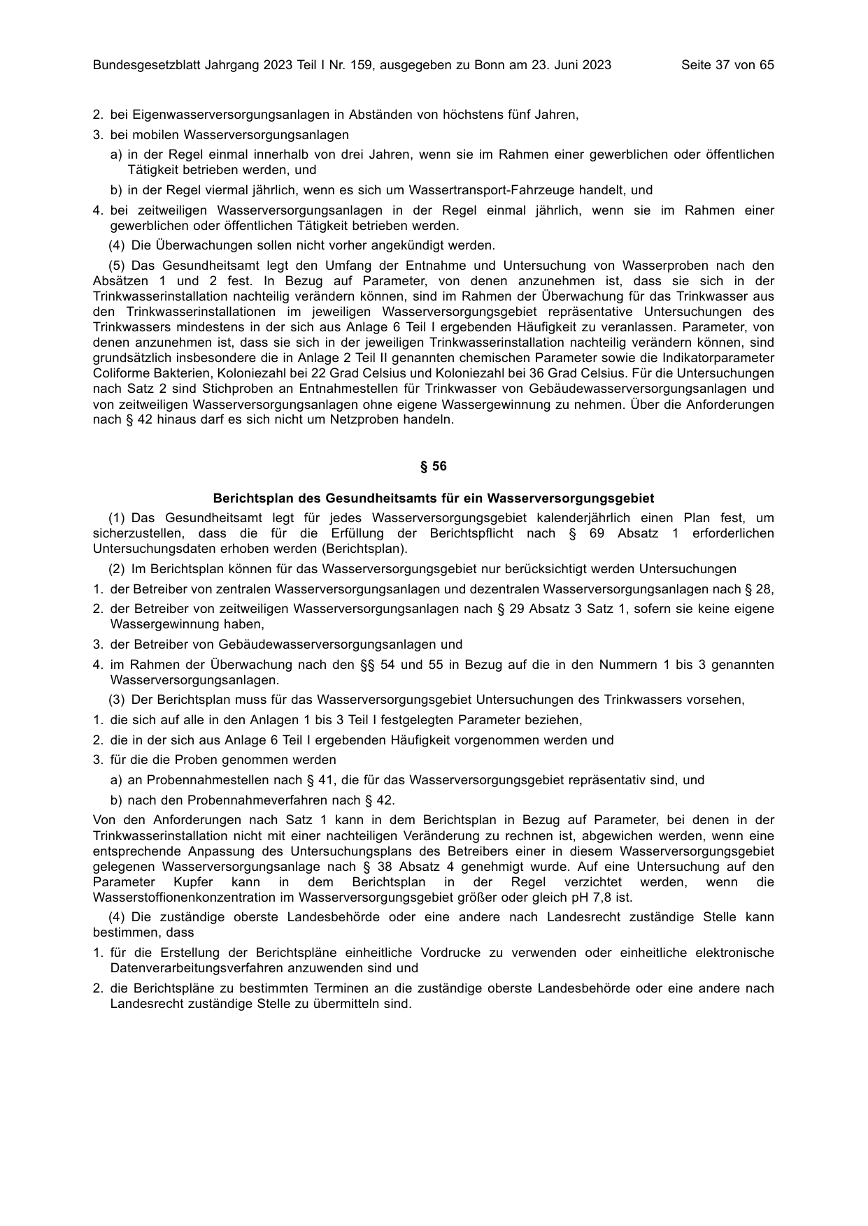 BGBl. 2023, Seite 37 — Originalseite als Abbildung