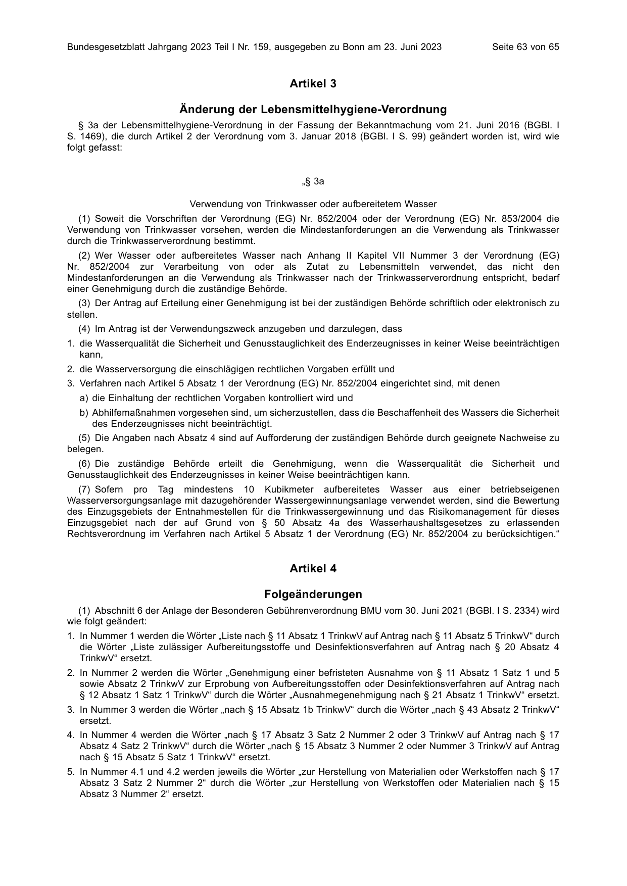 BGBl. 2023, Seite 63 — Originalseite als Abbildung