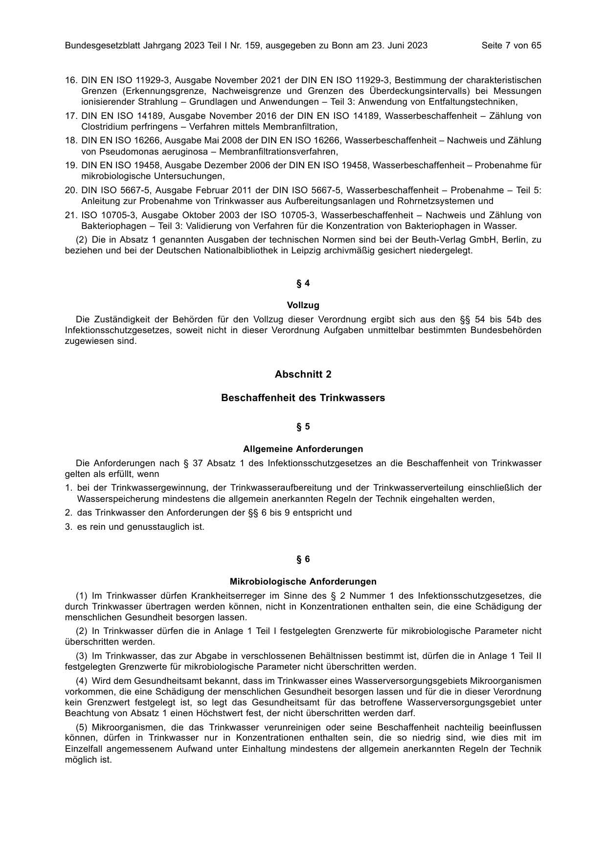 BGBl. 2023, Seite 7 — Originalseite als Abbildung