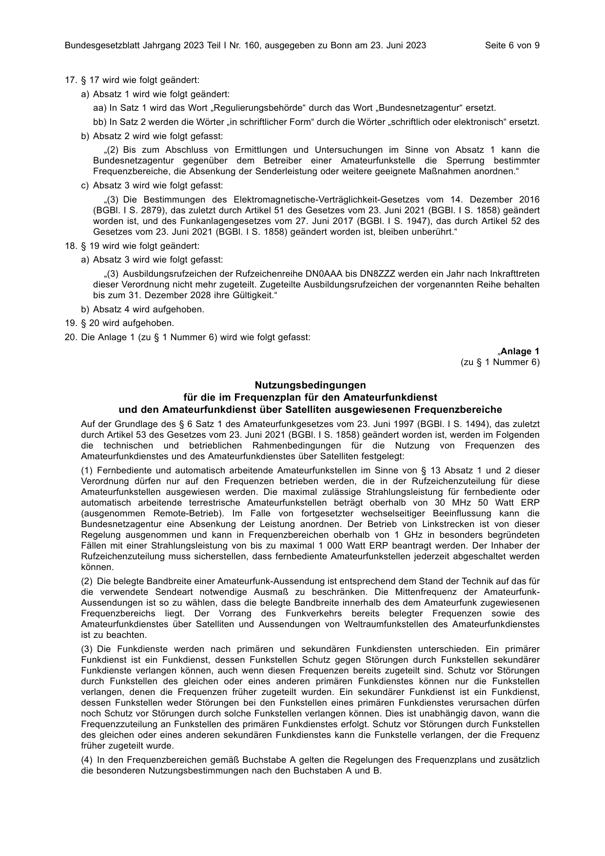 BGBl. 2023, Seite 6 — Originalseite als Abbildung