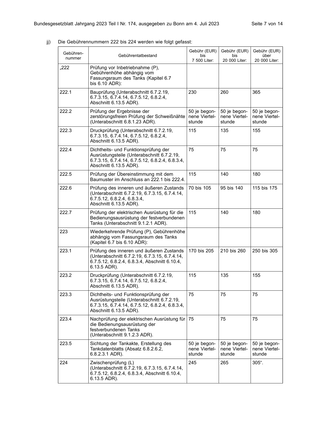 BGBl. 2023, Seite 7 — Originalseite als Abbildung