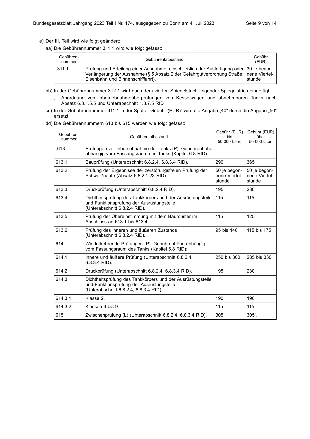 BGBl. 2023, Seite 9 — Originalseite als Abbildung
