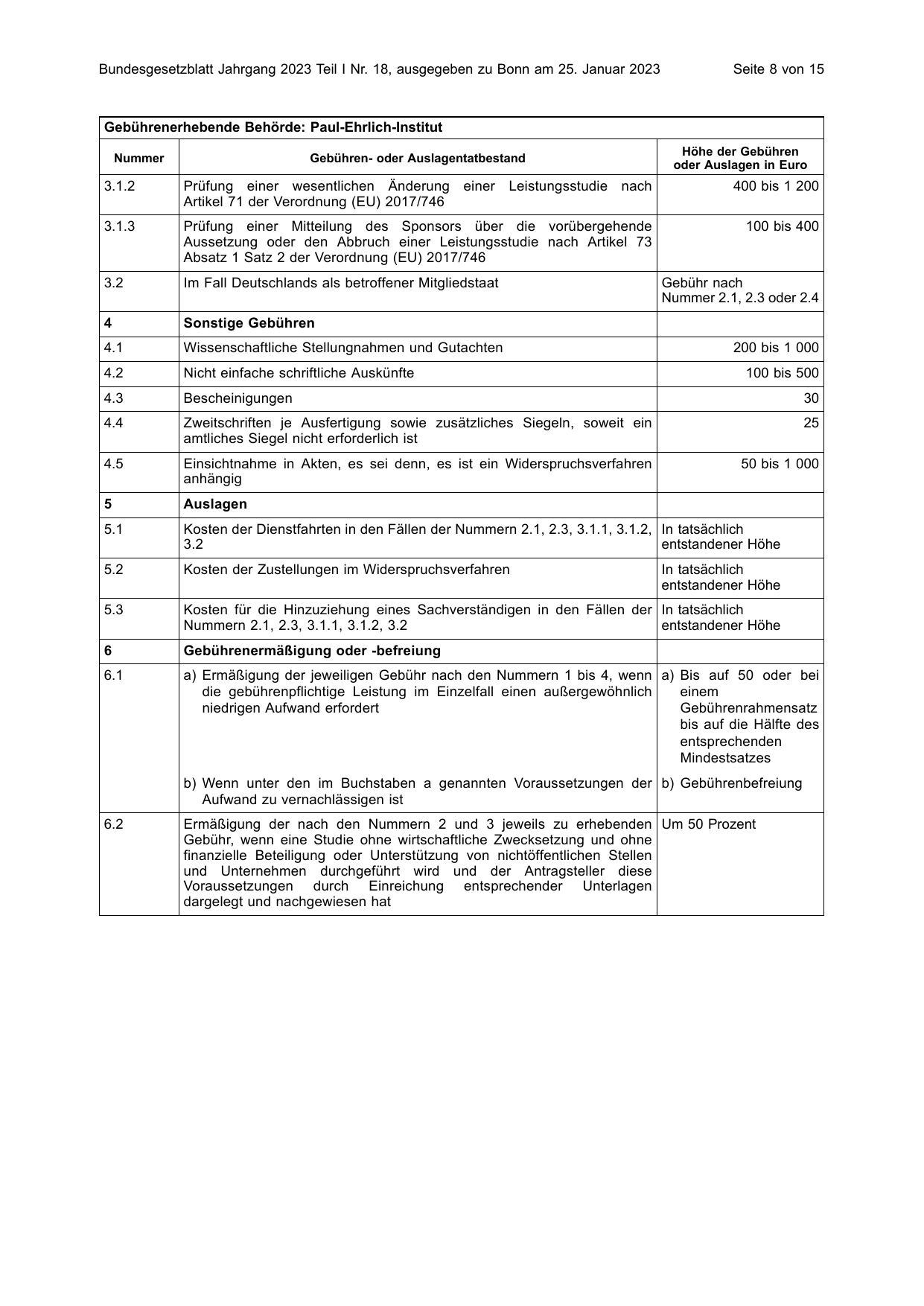 BGBl. 2023, Seite 8 — Originalseite als Abbildung