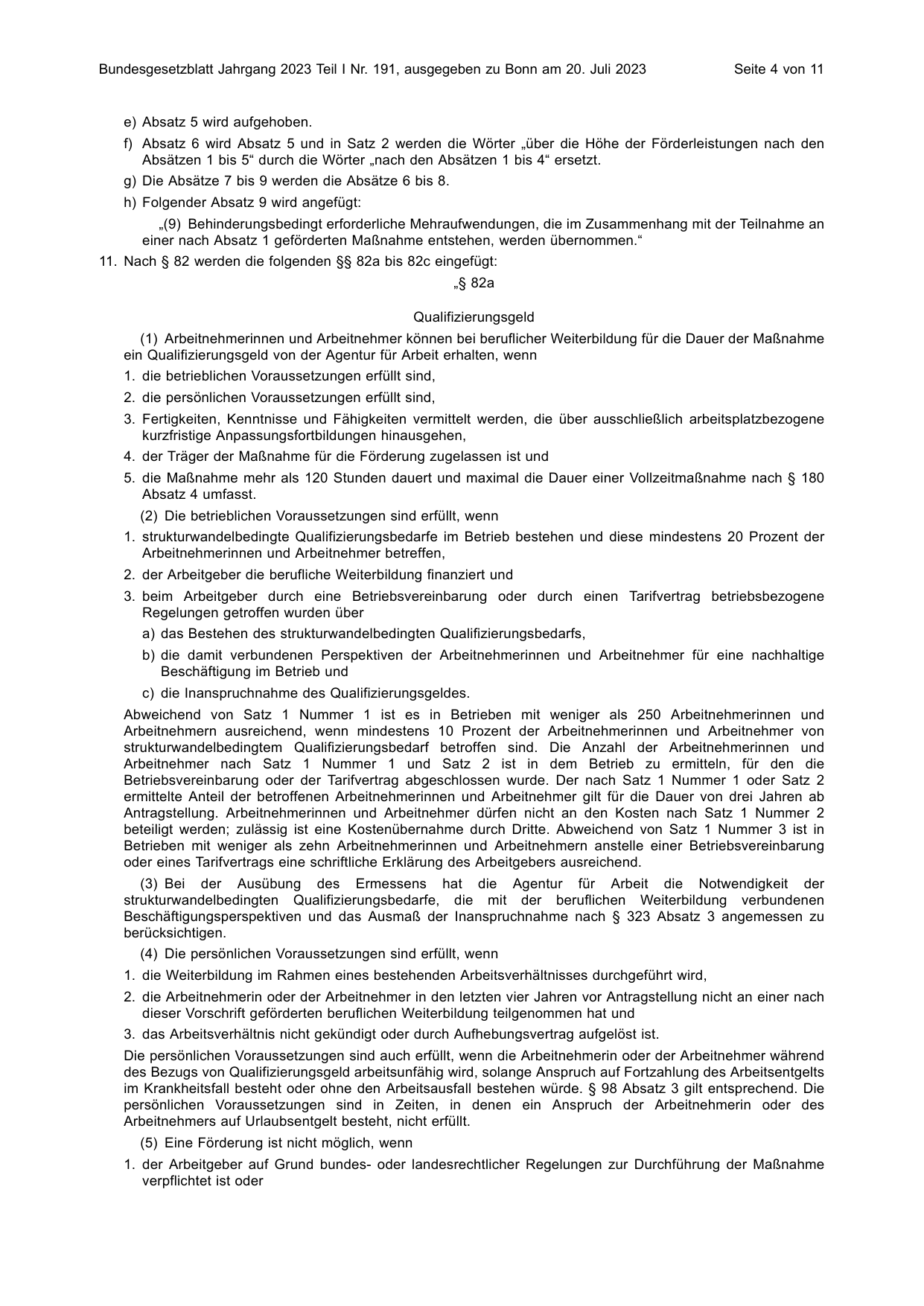 BGBl. 2023, Seite 4 — Originalseite als Abbildung