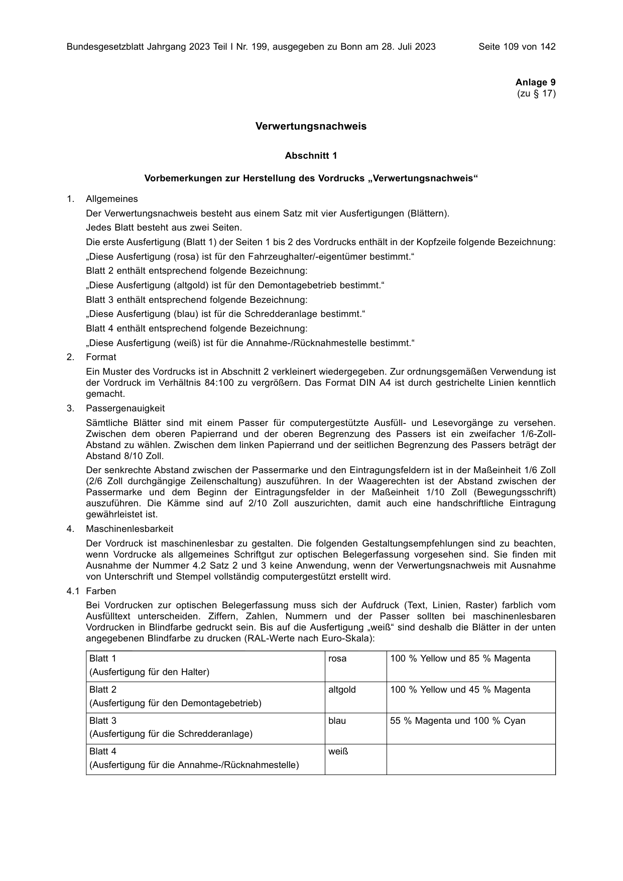 BGBl. 2023, Seite 109 — Originalseite als Abbildung