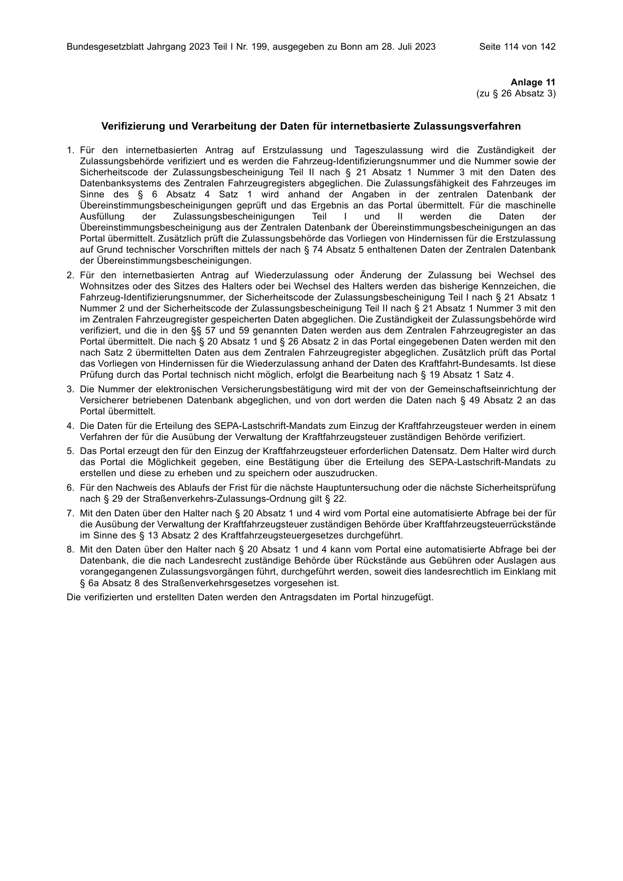 BGBl. 2023, Seite 114 — Originalseite als Abbildung