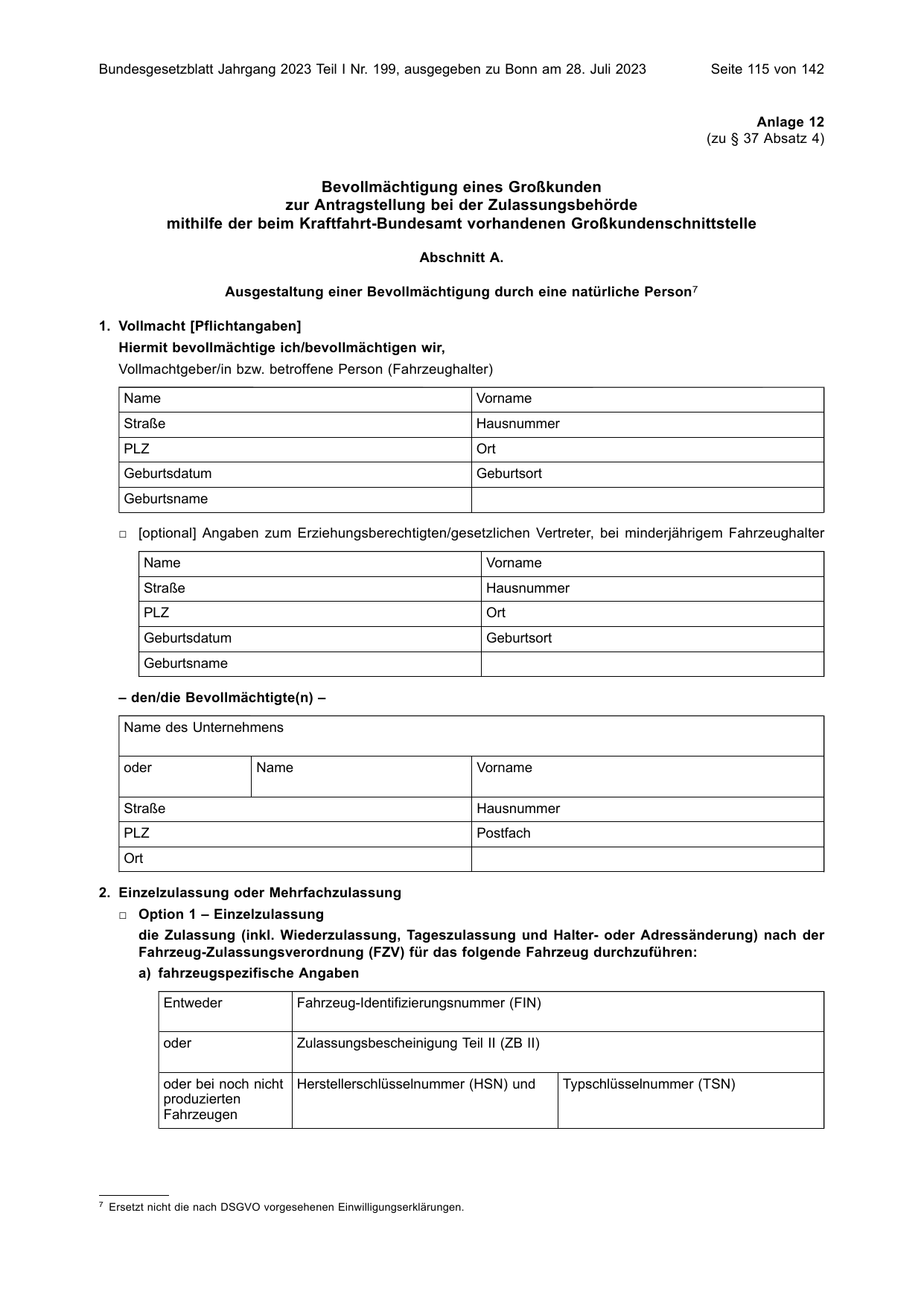 BGBl. 2023, Seite 115 — Originalseite als Abbildung