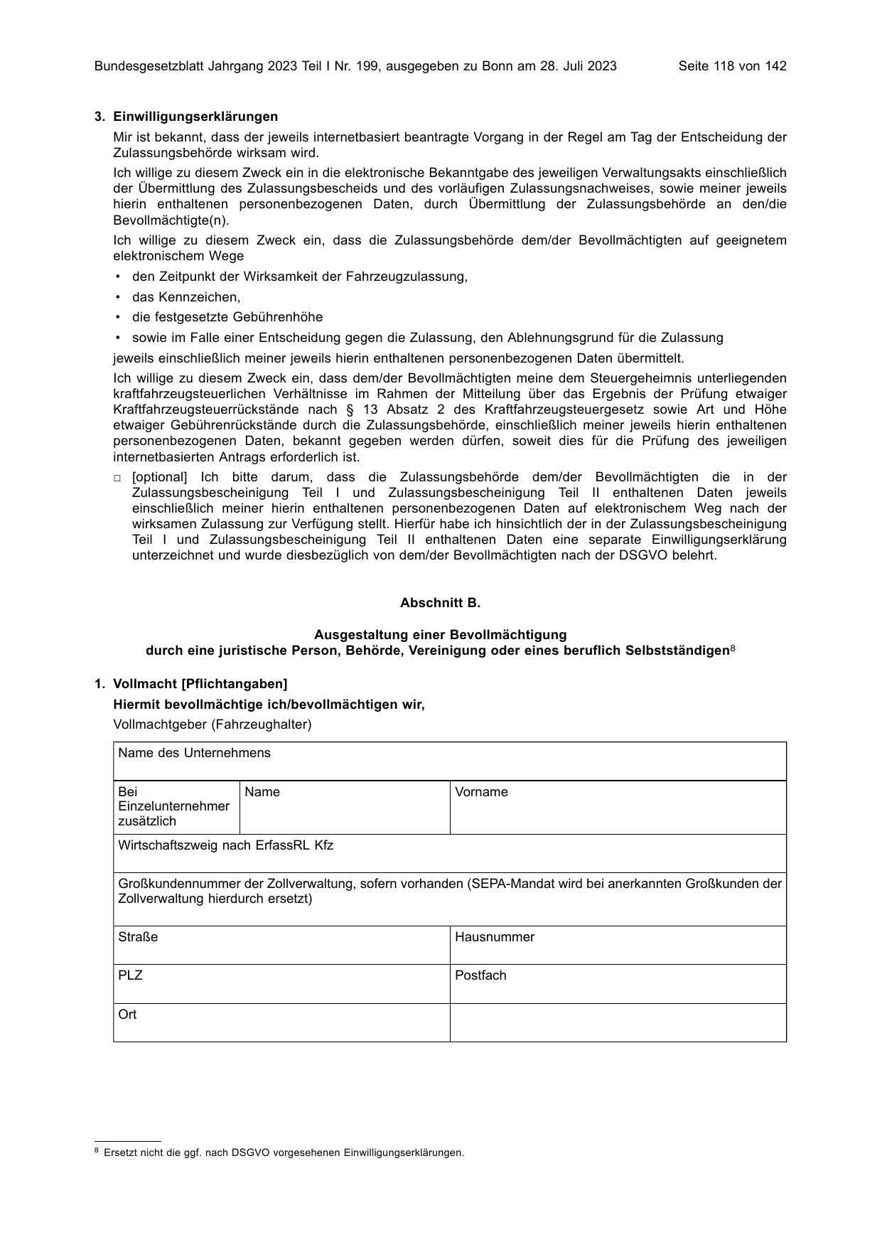 BGBl. 2023, Seite 118 — Originalseite als Abbildung
