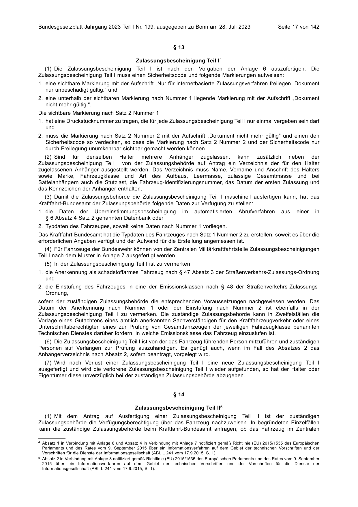 BGBl. 2023, Seite 17 — Originalseite als Abbildung