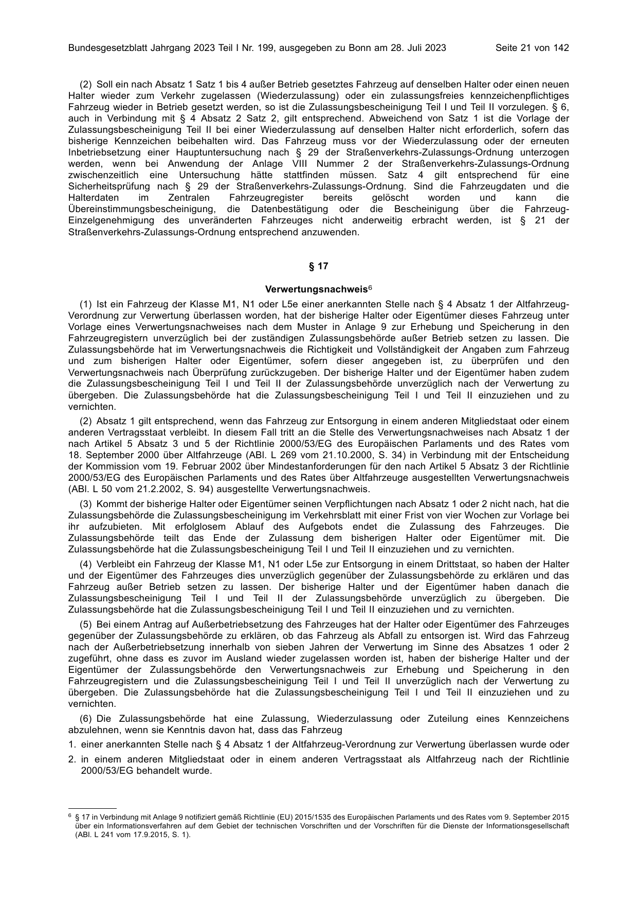 BGBl. 2023, Seite 21 — Originalseite als Abbildung