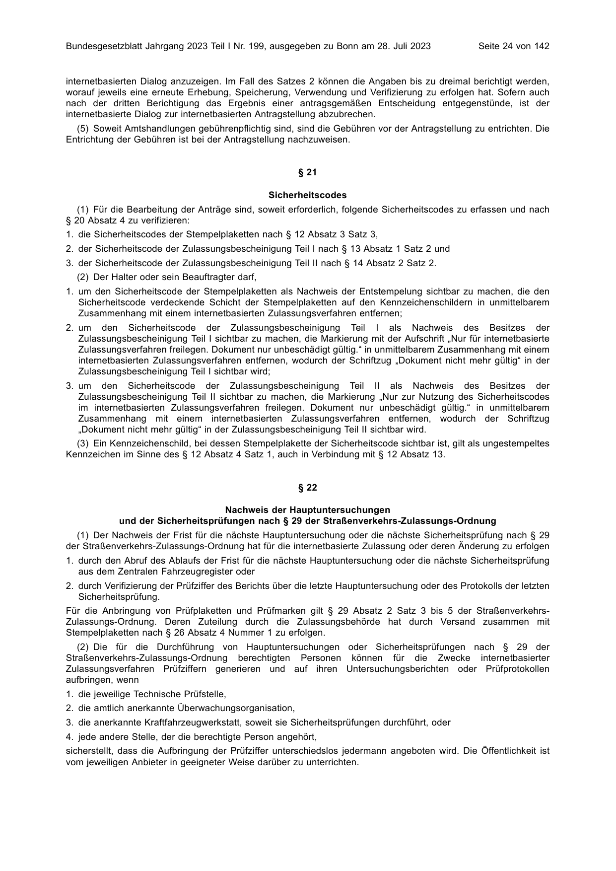 BGBl. 2023, Seite 24 — Originalseite als Abbildung