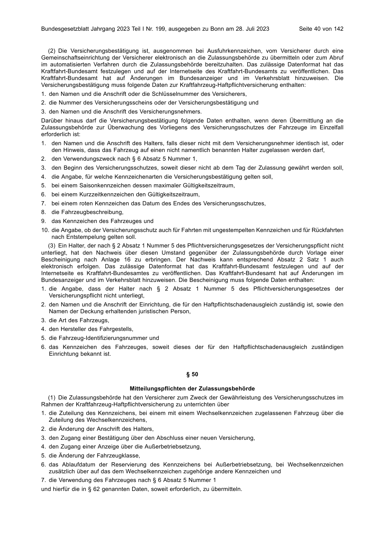 BGBl. 2023, Seite 40 — Originalseite als Abbildung