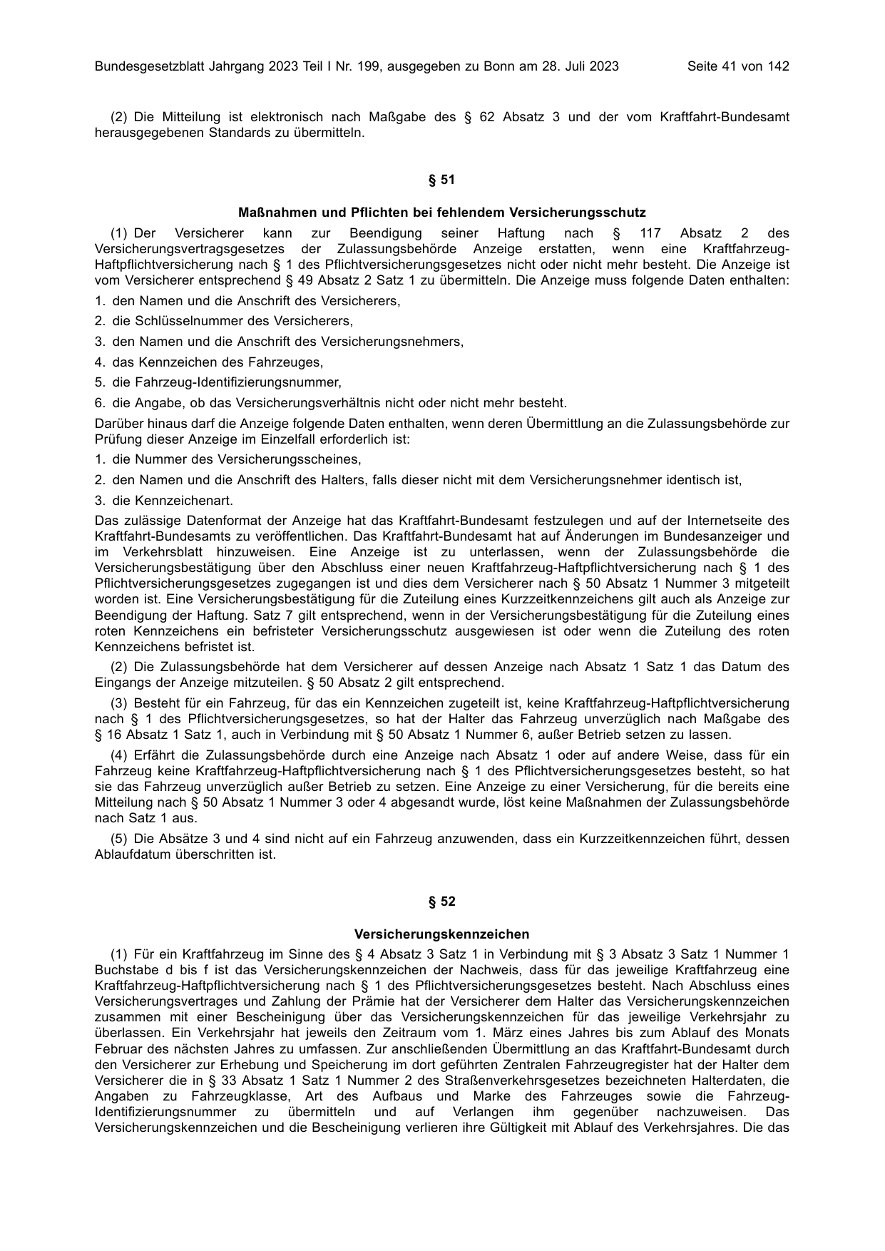 BGBl. 2023, Seite 41 — Originalseite als Abbildung