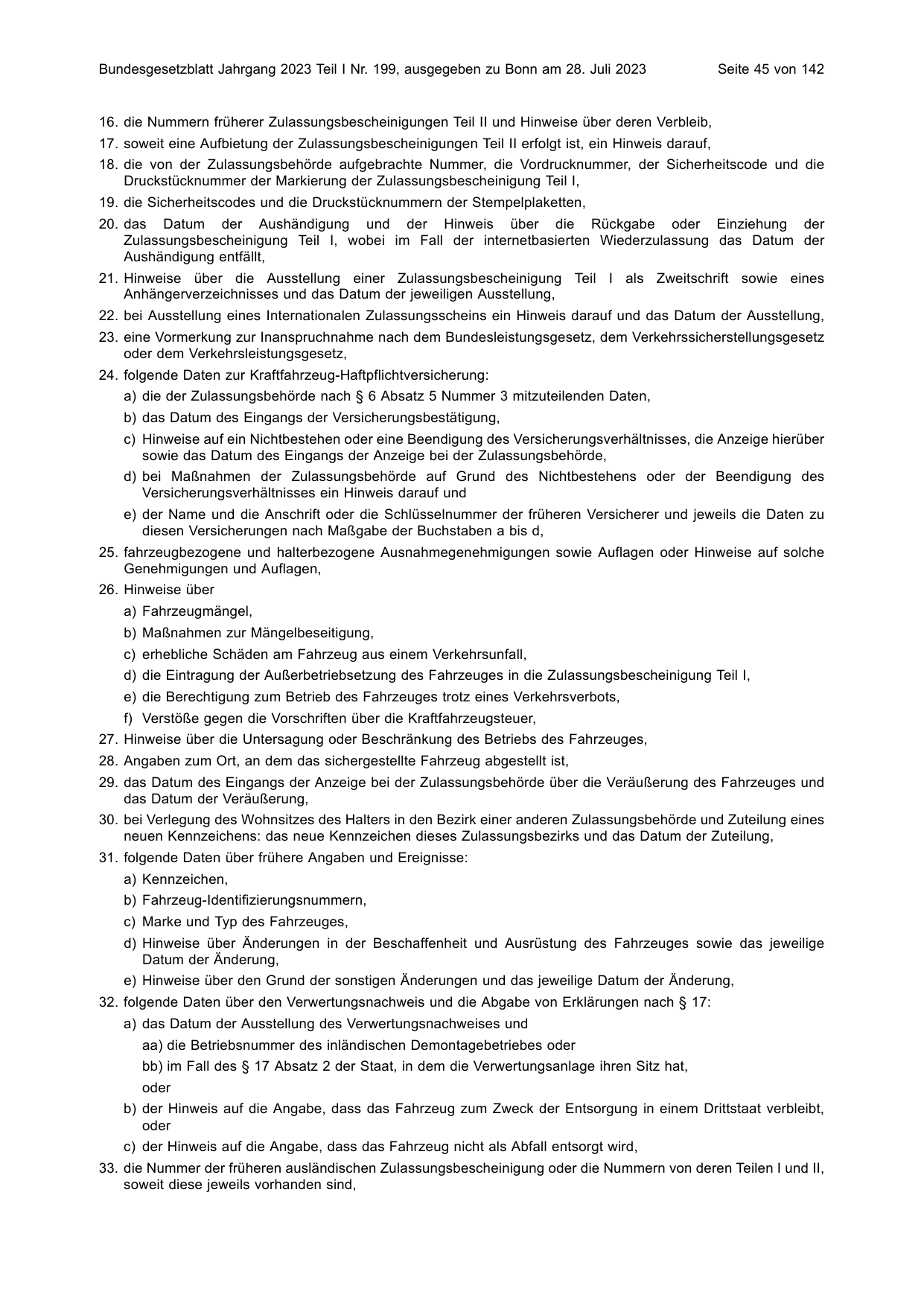 BGBl. 2023, Seite 45 — Originalseite als Abbildung
