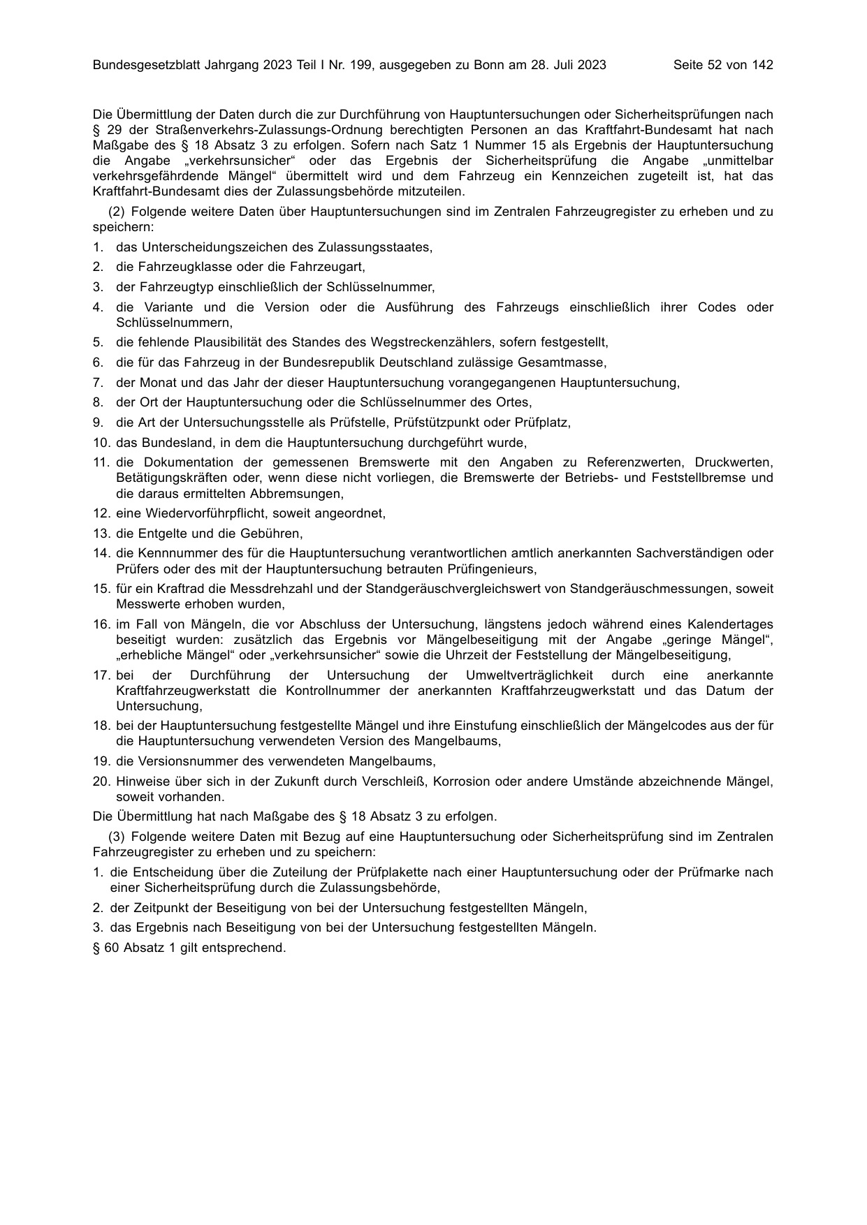 BGBl. 2023, Seite 52 — Originalseite als Abbildung