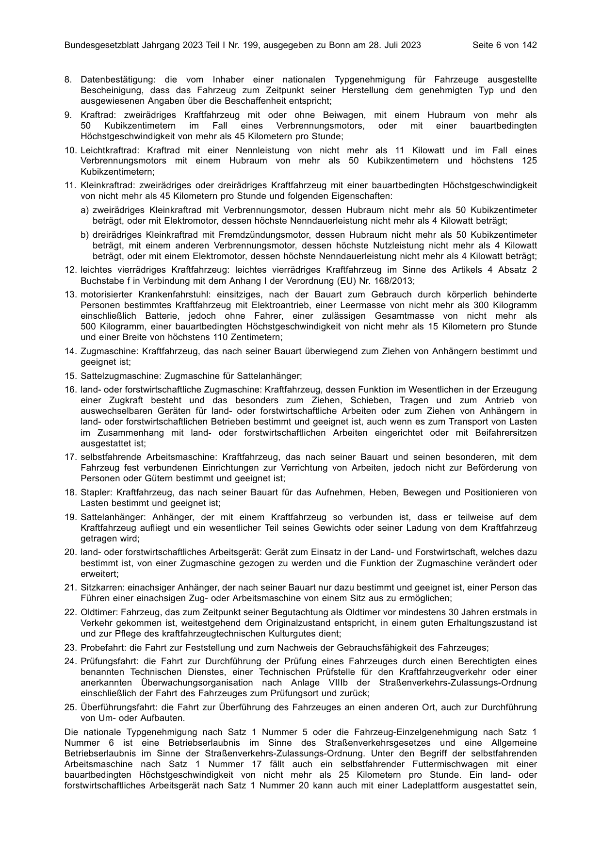 BGBl. 2023, Seite 6 — Originalseite als Abbildung