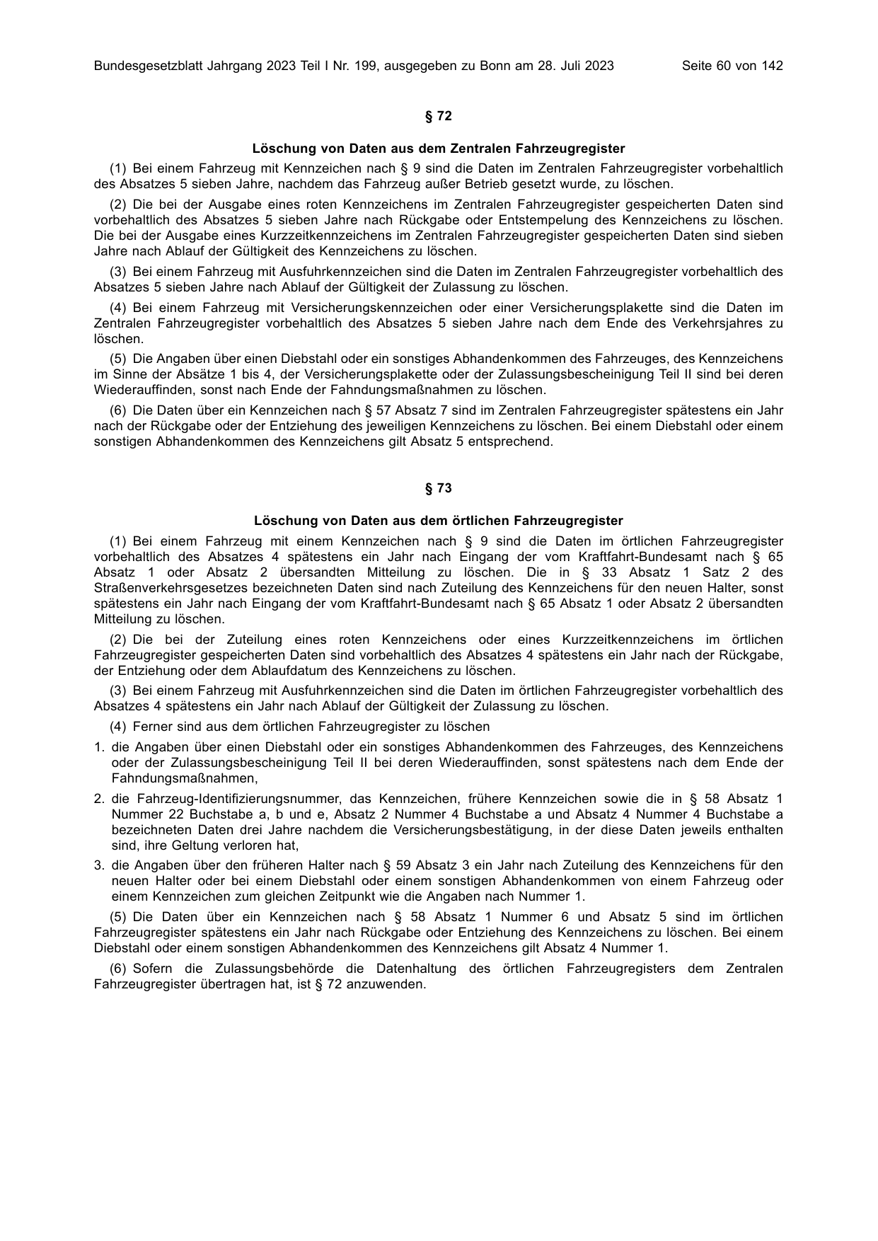 BGBl. 2023, Seite 60 — Originalseite als Abbildung