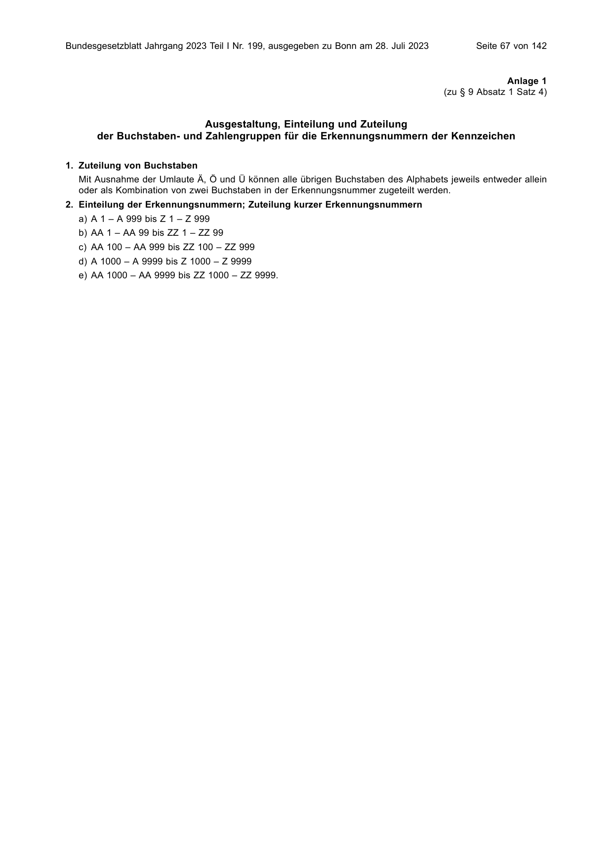 BGBl. 2023, Seite 67 — Originalseite als Abbildung