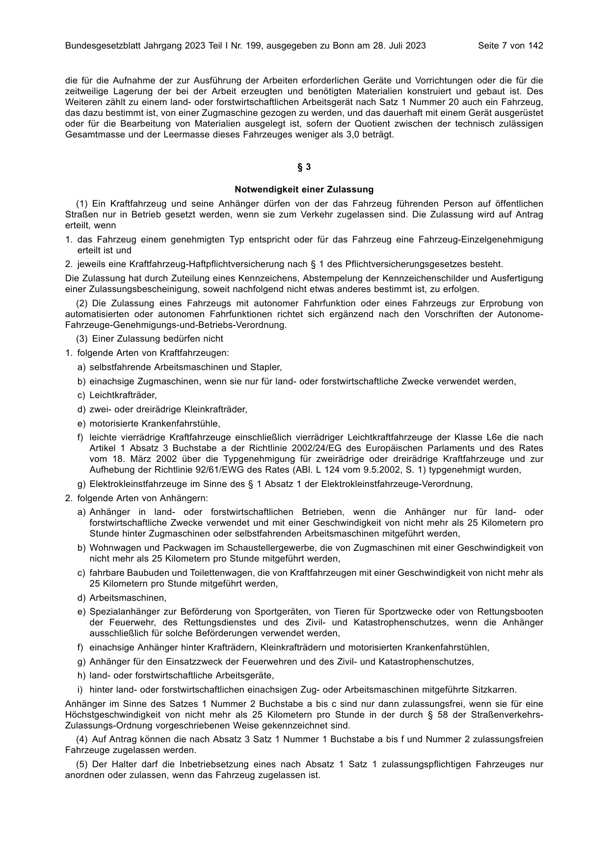 BGBl. 2023, Seite 7 — Originalseite als Abbildung