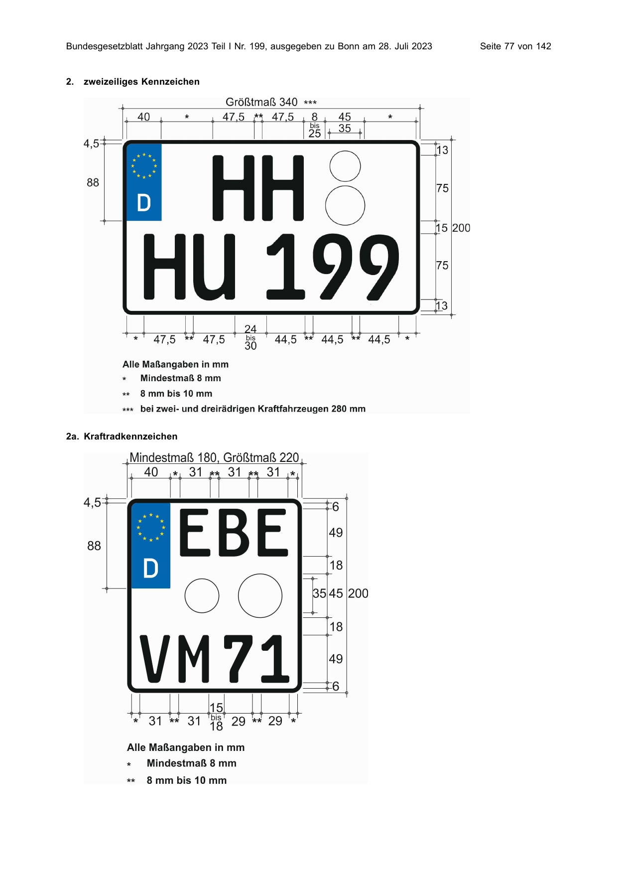 BGBl. 2023, Seite 77 — Originalseite als Abbildung