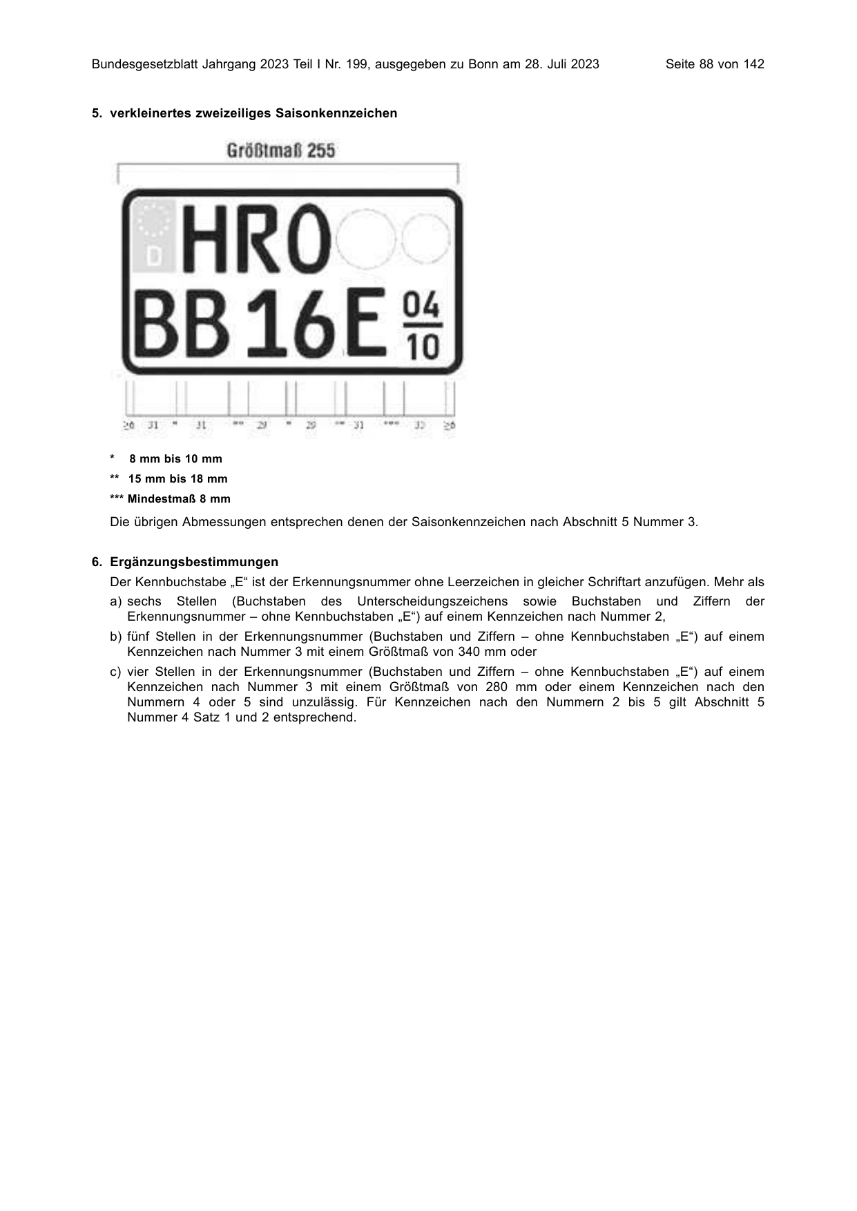 BGBl. 2023, Seite 88 — Originalseite als Abbildung