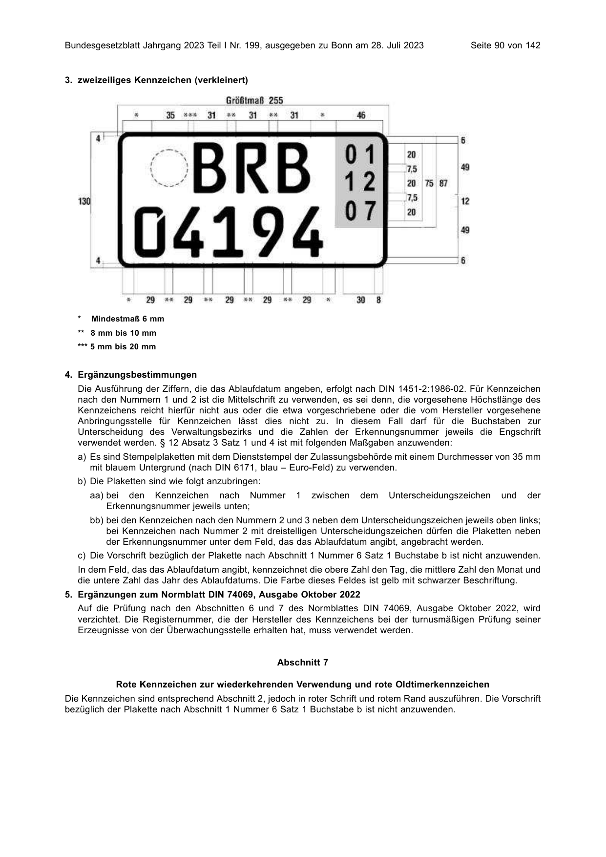BGBl. 2023, Seite 90 — Originalseite als Abbildung