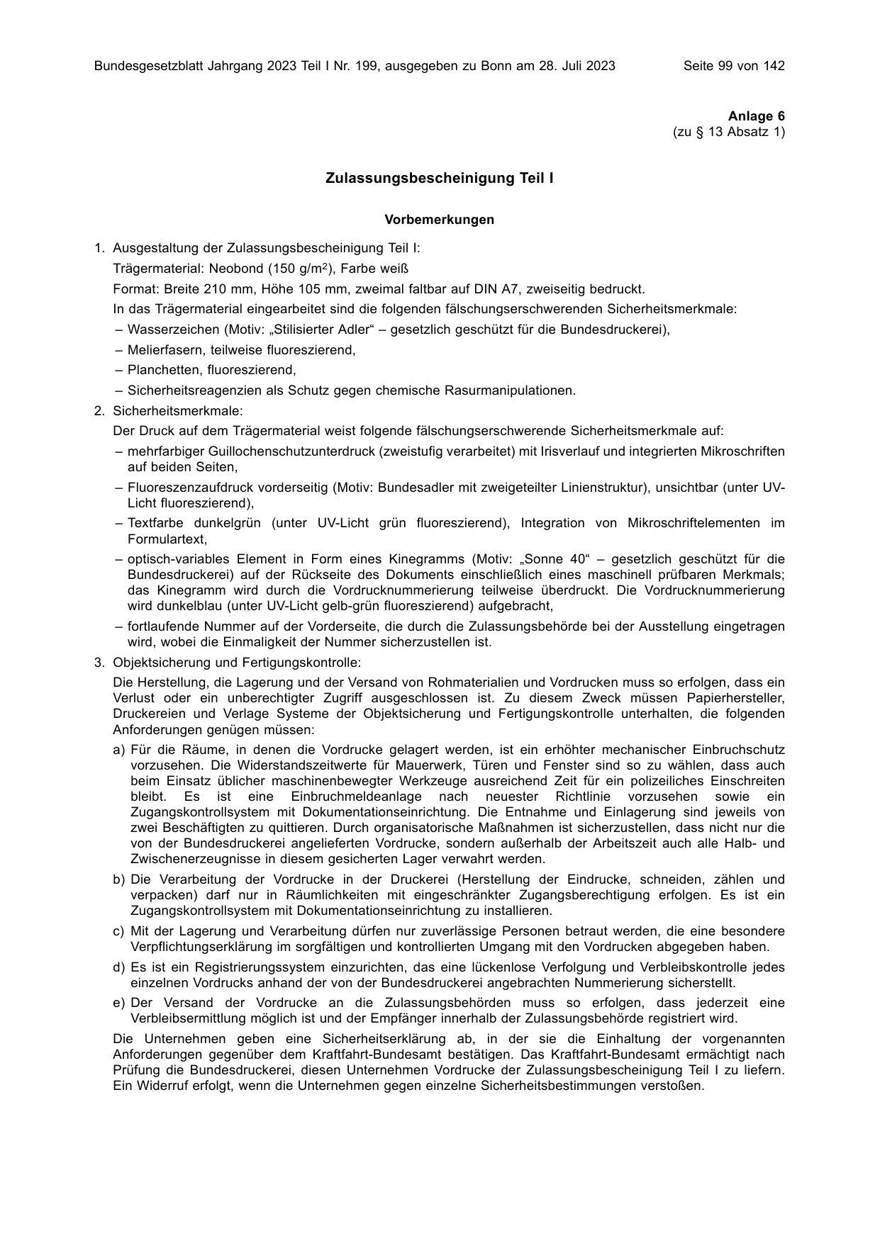BGBl. 2023, Seite 99 — Originalseite als Abbildung