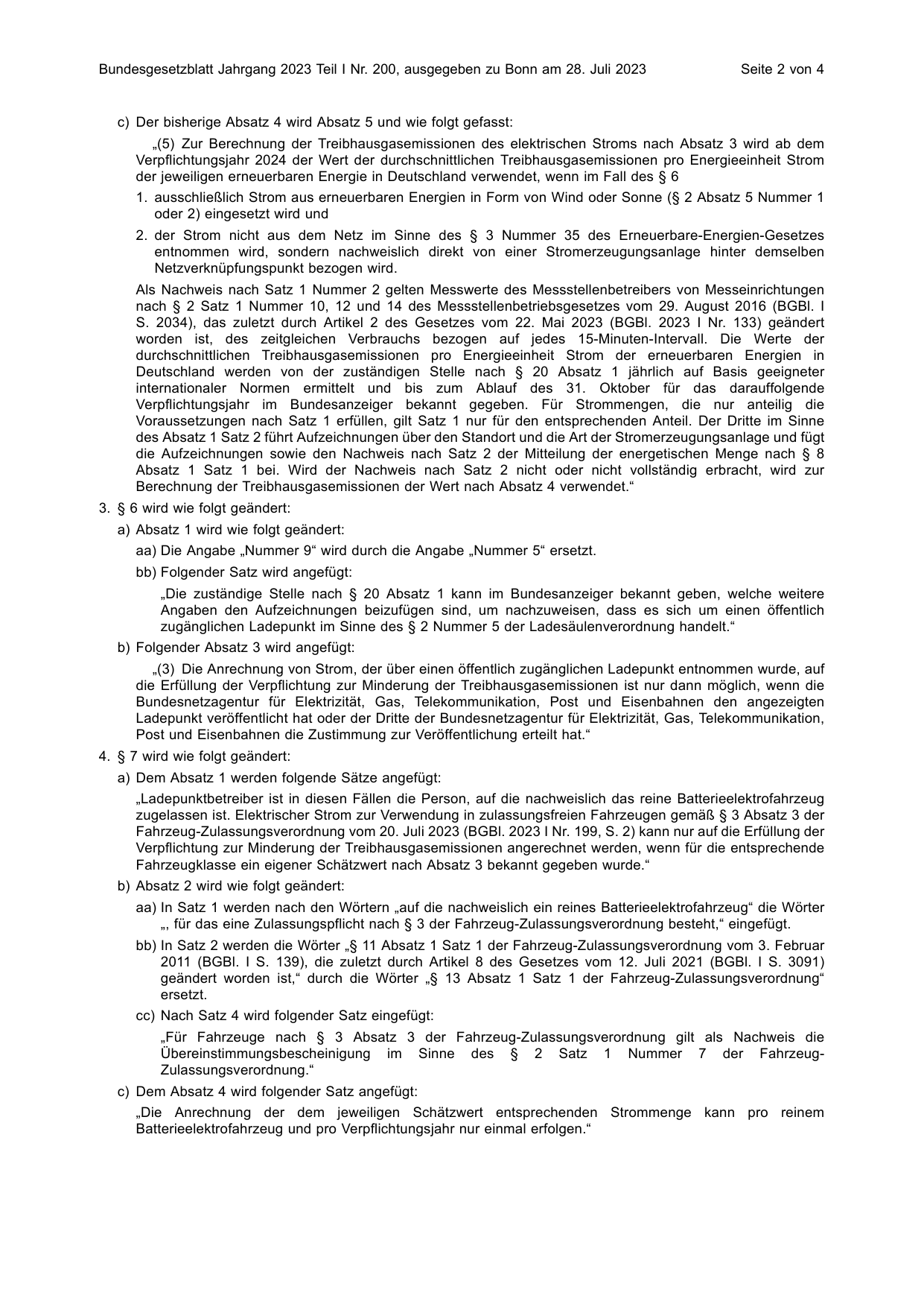 BGBl. 2023, Seite 2 — Originalseite als Abbildung