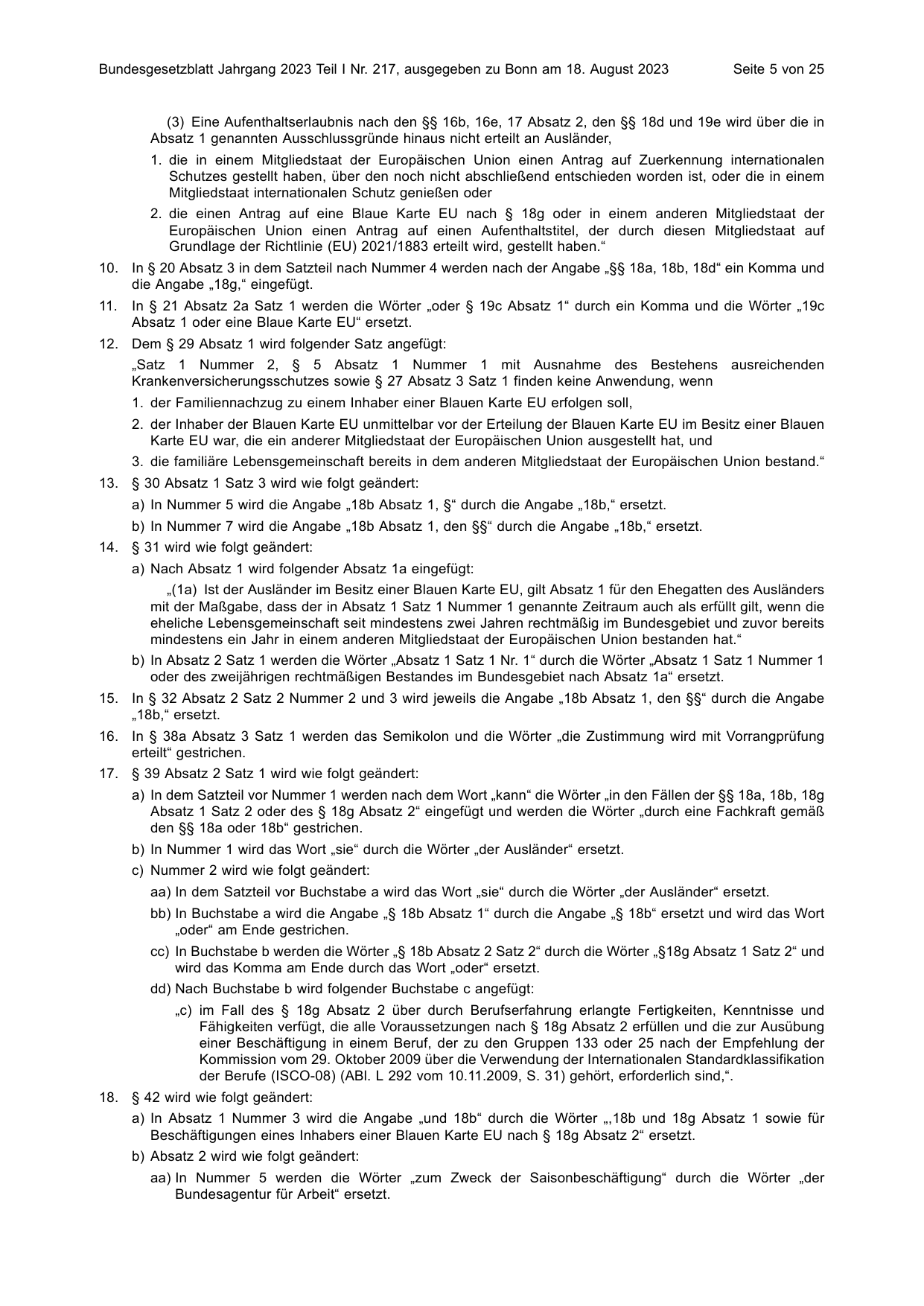 BGBl. 2023, Seite 5 — Originalseite als Abbildung