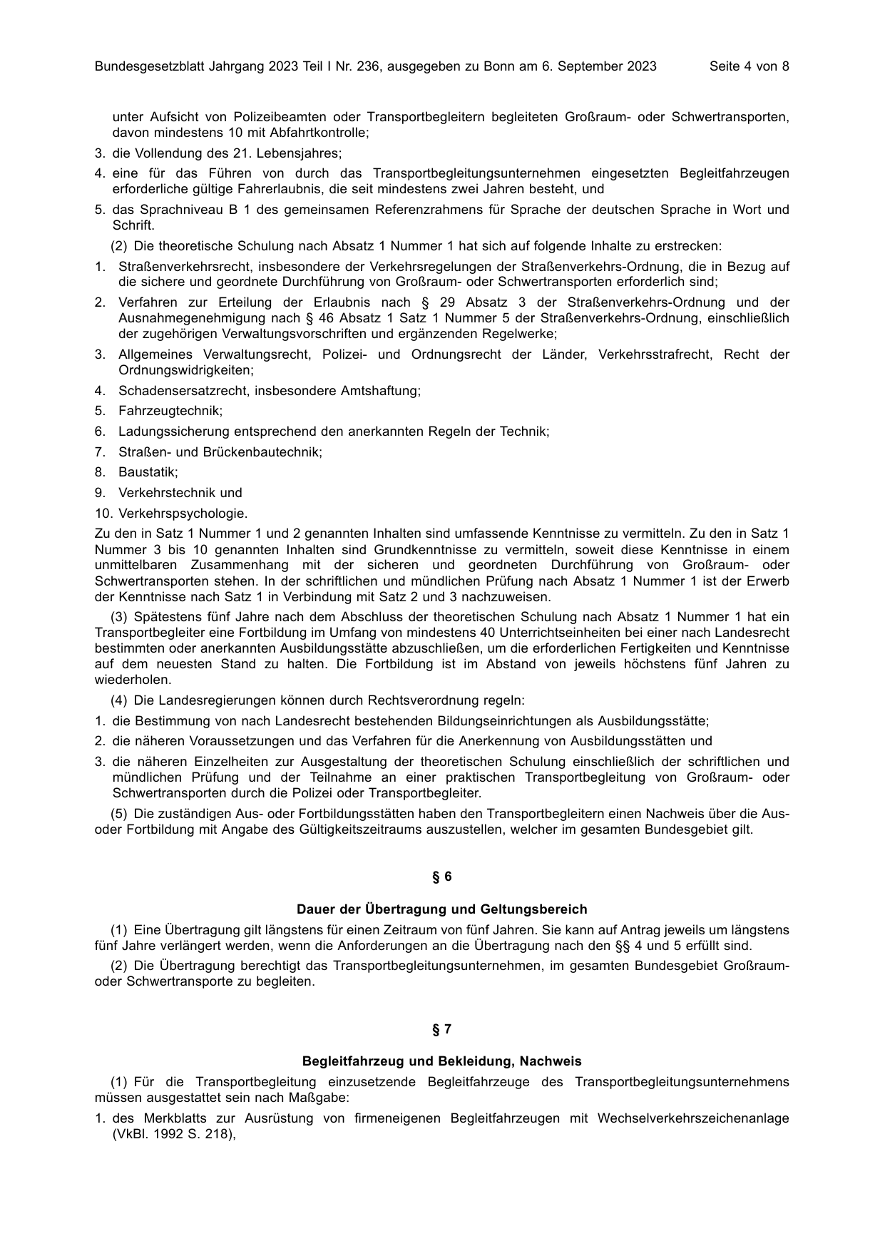 BGBl. 2023, Seite 4 — Originalseite als Abbildung