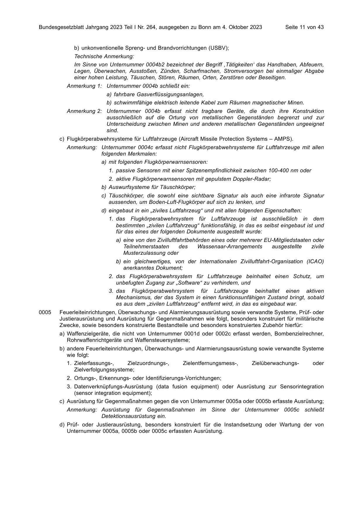 BGBl. 2023, Seite 11 — Originalseite als Abbildung