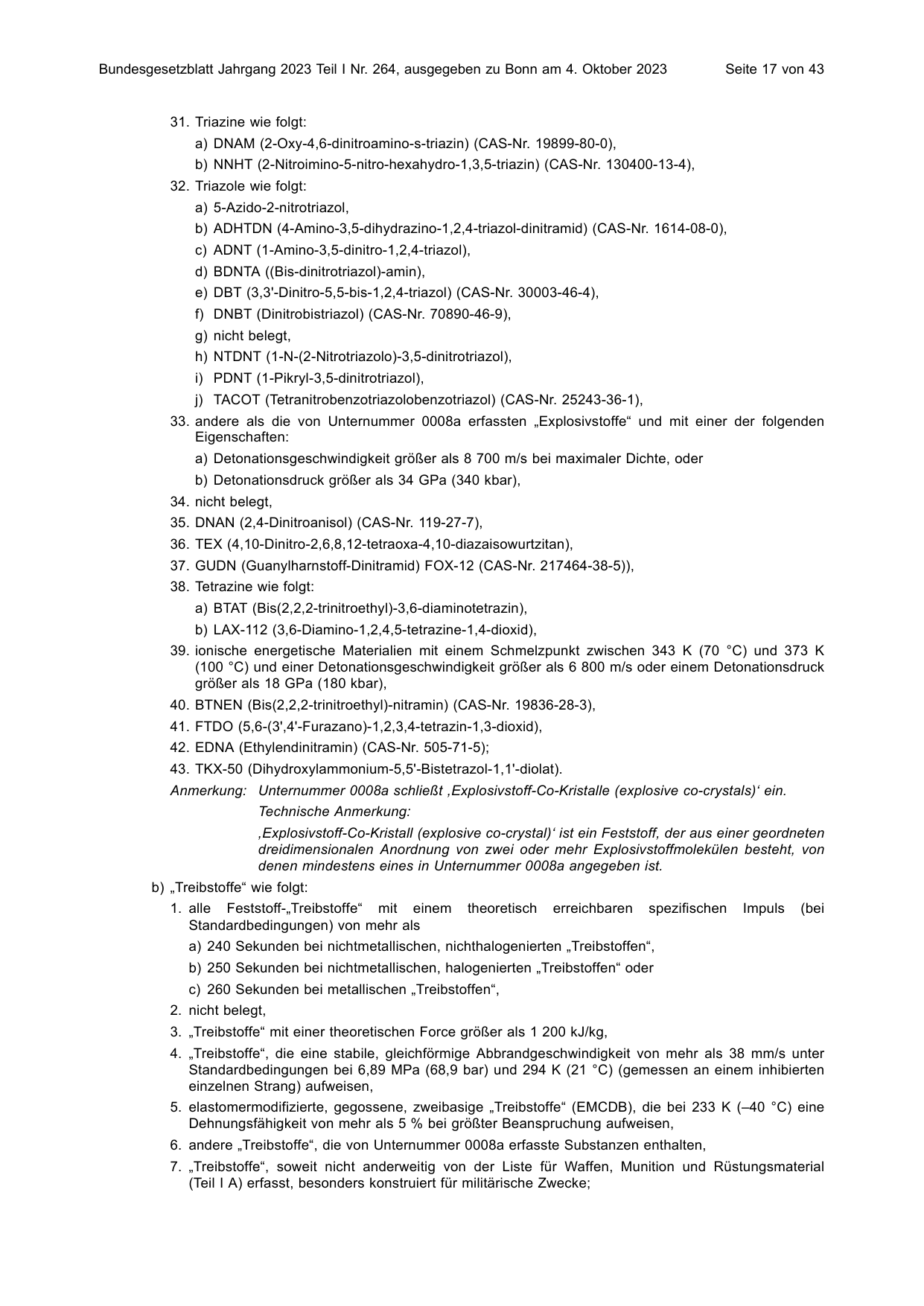 BGBl. 2023, Seite 17 — Originalseite als Abbildung