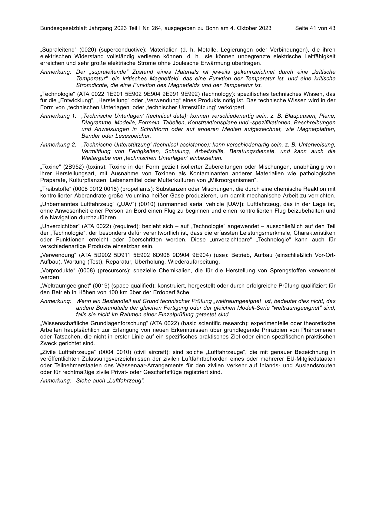 BGBl. 2023, Seite 41 — Originalseite als Abbildung