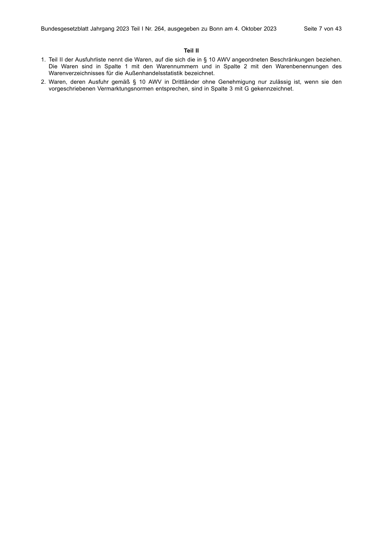 BGBl. 2023, Seite 7 — Originalseite als Abbildung
