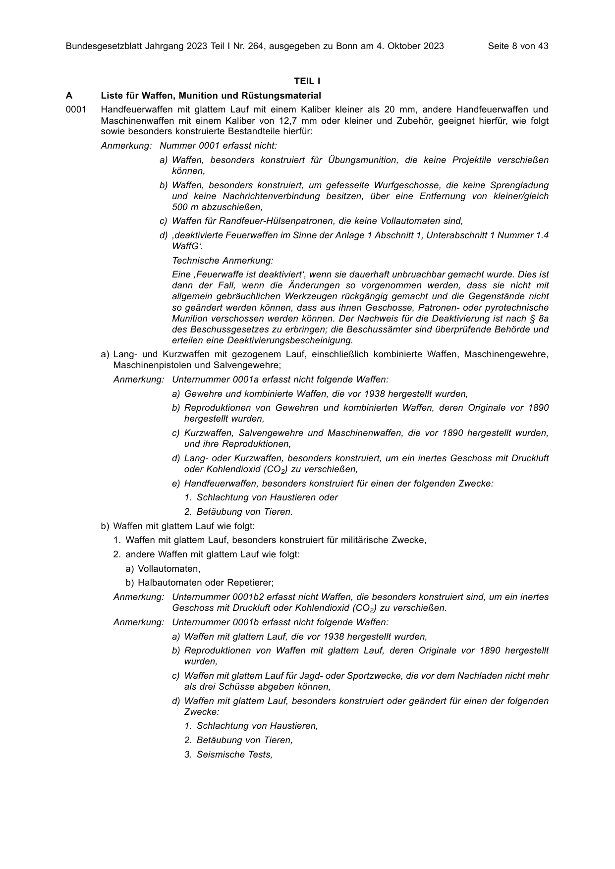 BGBl. 2023, Seite 8 — Originalseite als Abbildung