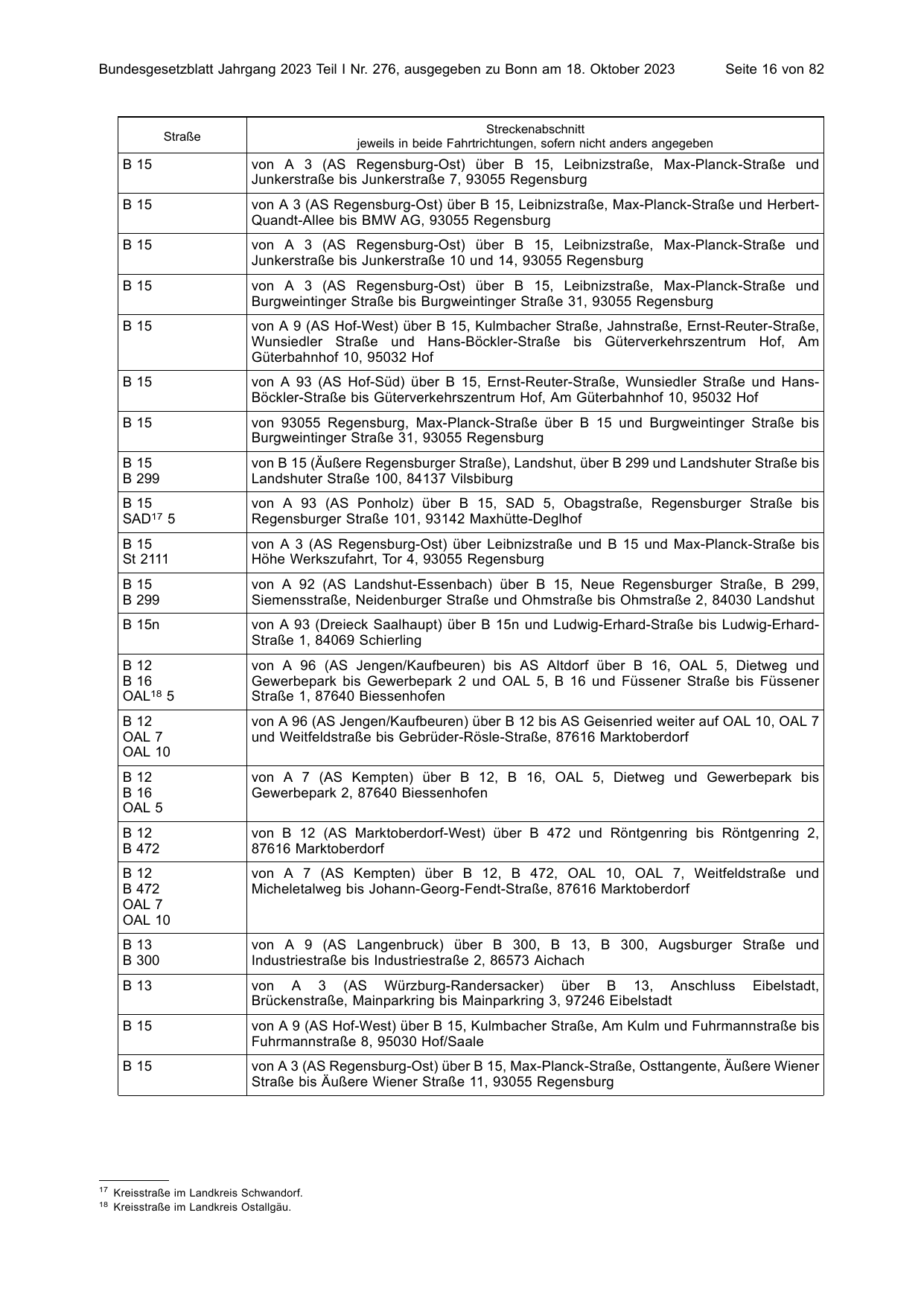BGBl. 2023, Seite 16 — Originalseite als Abbildung