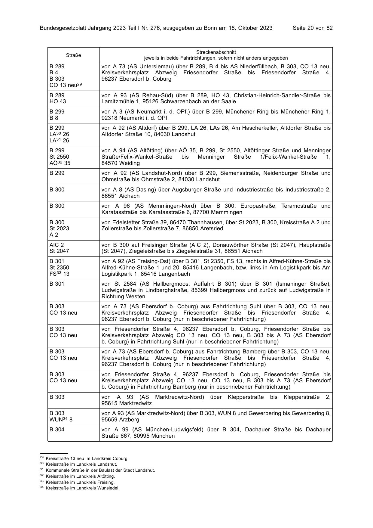 BGBl. 2023, Seite 20 — Originalseite als Abbildung