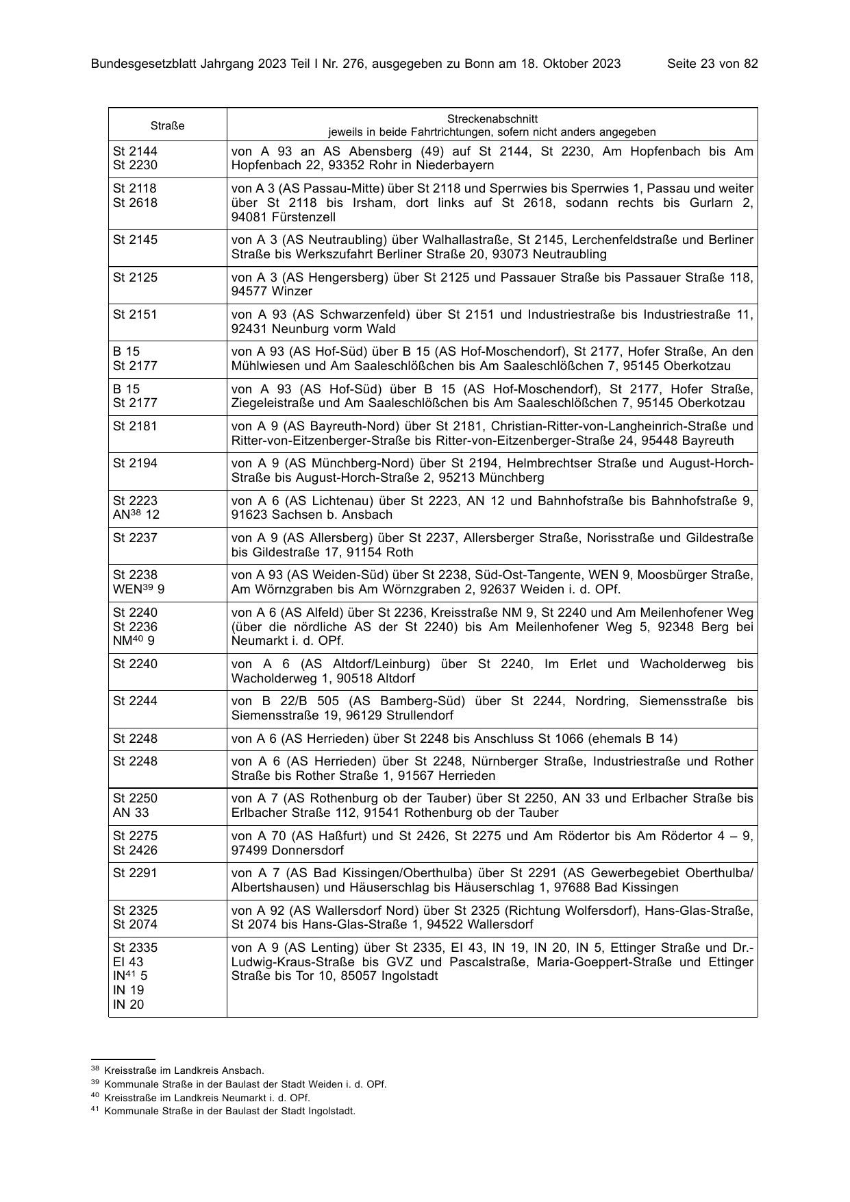 BGBl. 2023, Seite 23 — Originalseite als Abbildung